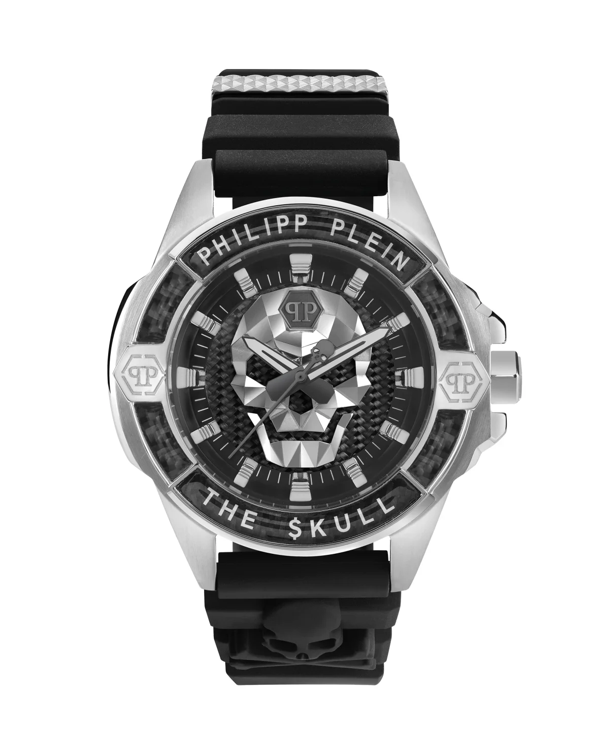 THE $KULL CARBON FIBER WATCH, цвет: Черный