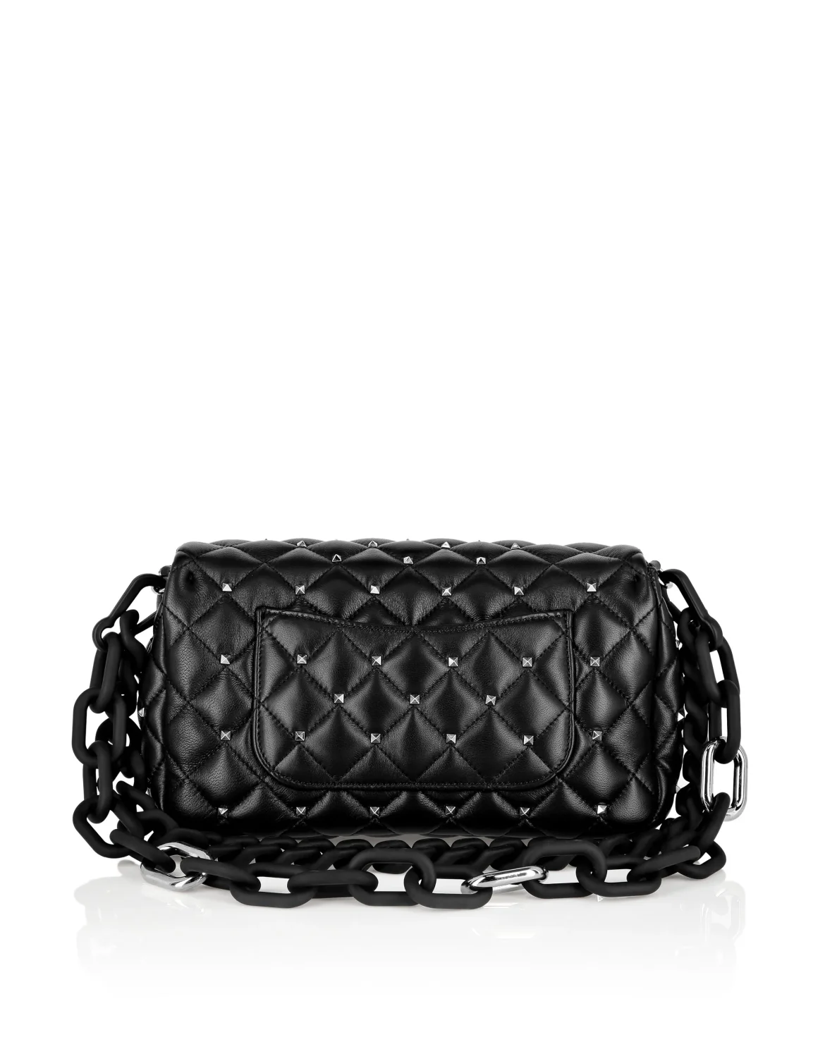 Shoulder Bag Monsters with Crystals, цвет: Черный