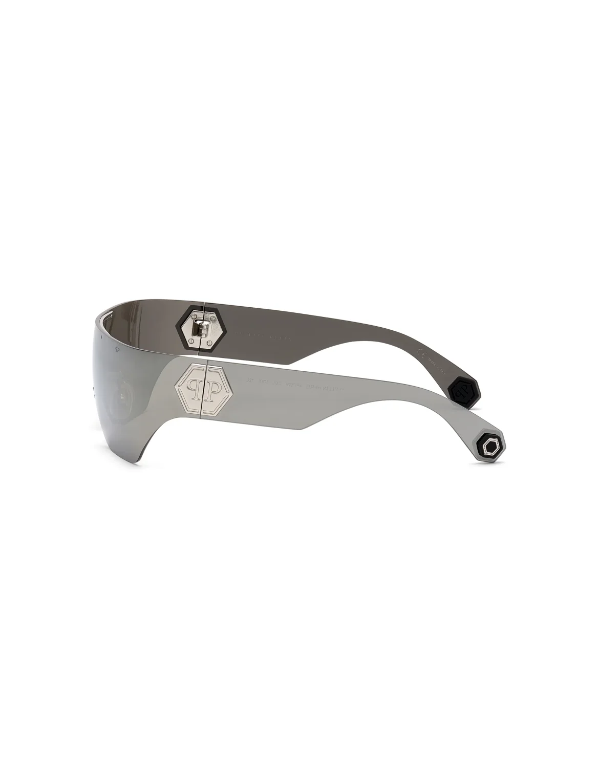 Sunglasses Shield Plein Hero Hexagon, цвет: Золотой