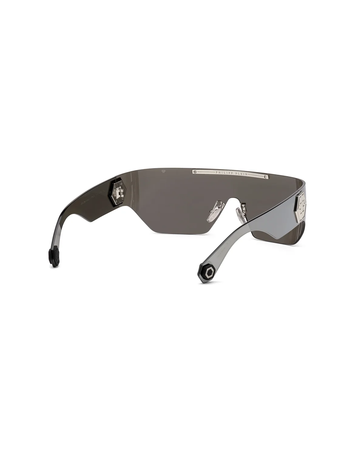 Sunglasses Shield Plein Hero Hexagon, цвет: Золотой