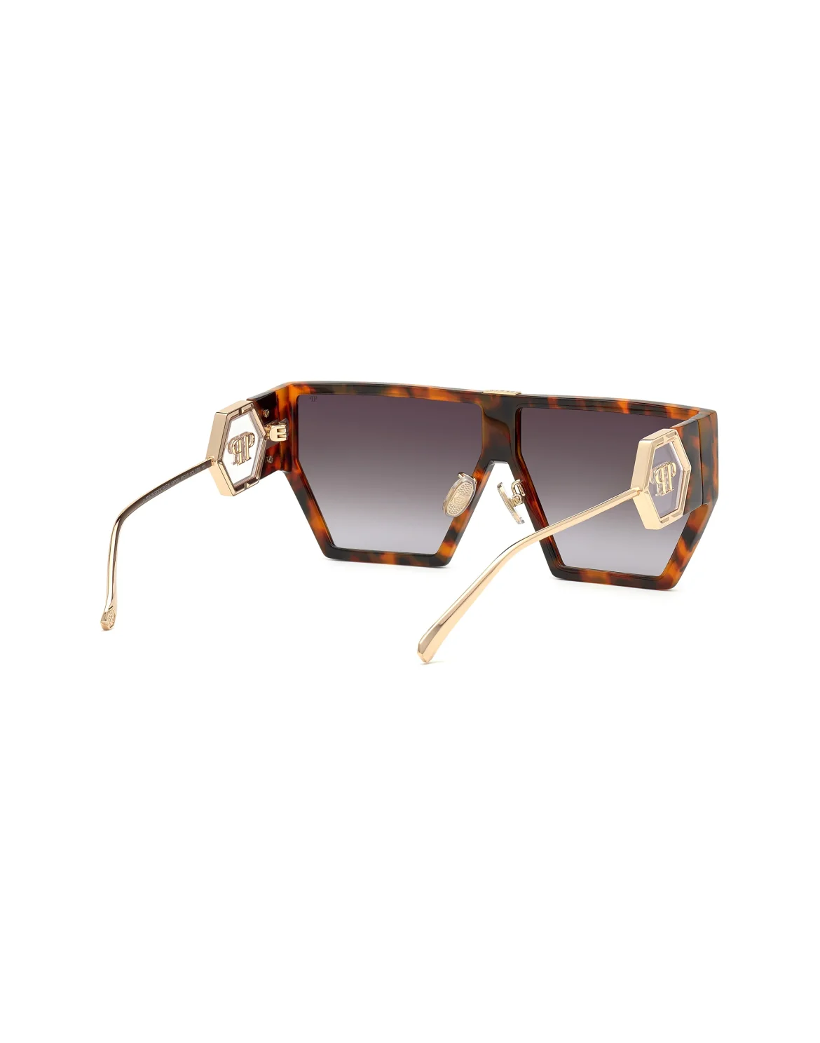 Sunglasses Shield Space Rock Plein Hexagon, цвет: Мультиколор