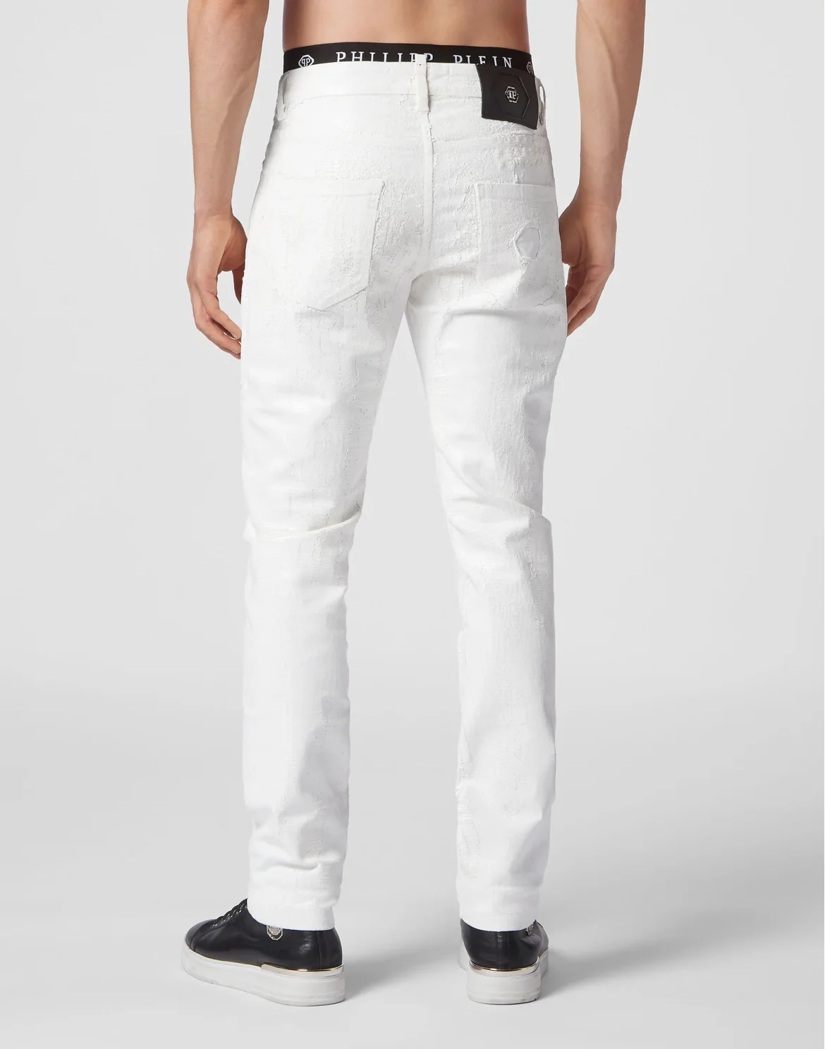 Denim Trousers Super Straight Cut Fit, цвет: Белый