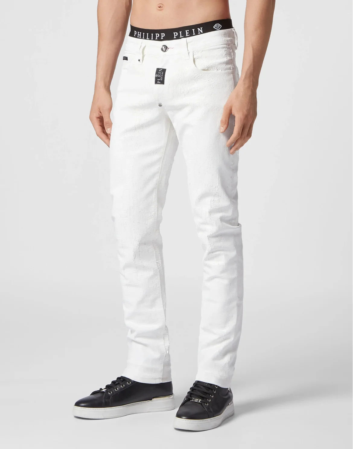 Denim Trousers Super Straight Cut Fit, цвет: Белый