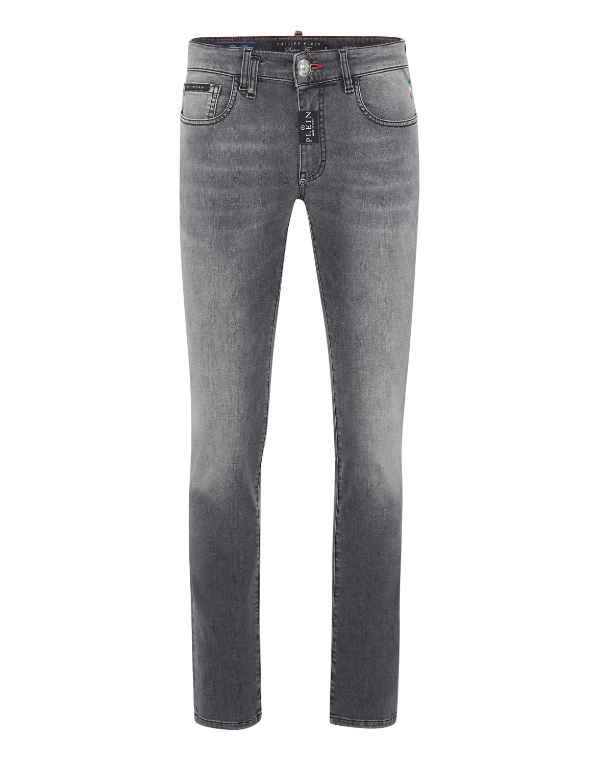 Denim Trousers Super Fit, цвет: Черный