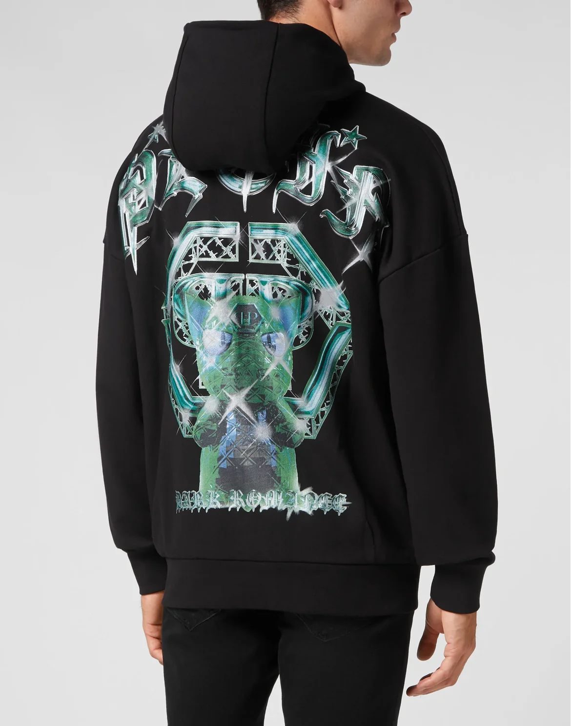 Hoodie Godzilla Monsters, цвет: Черный
