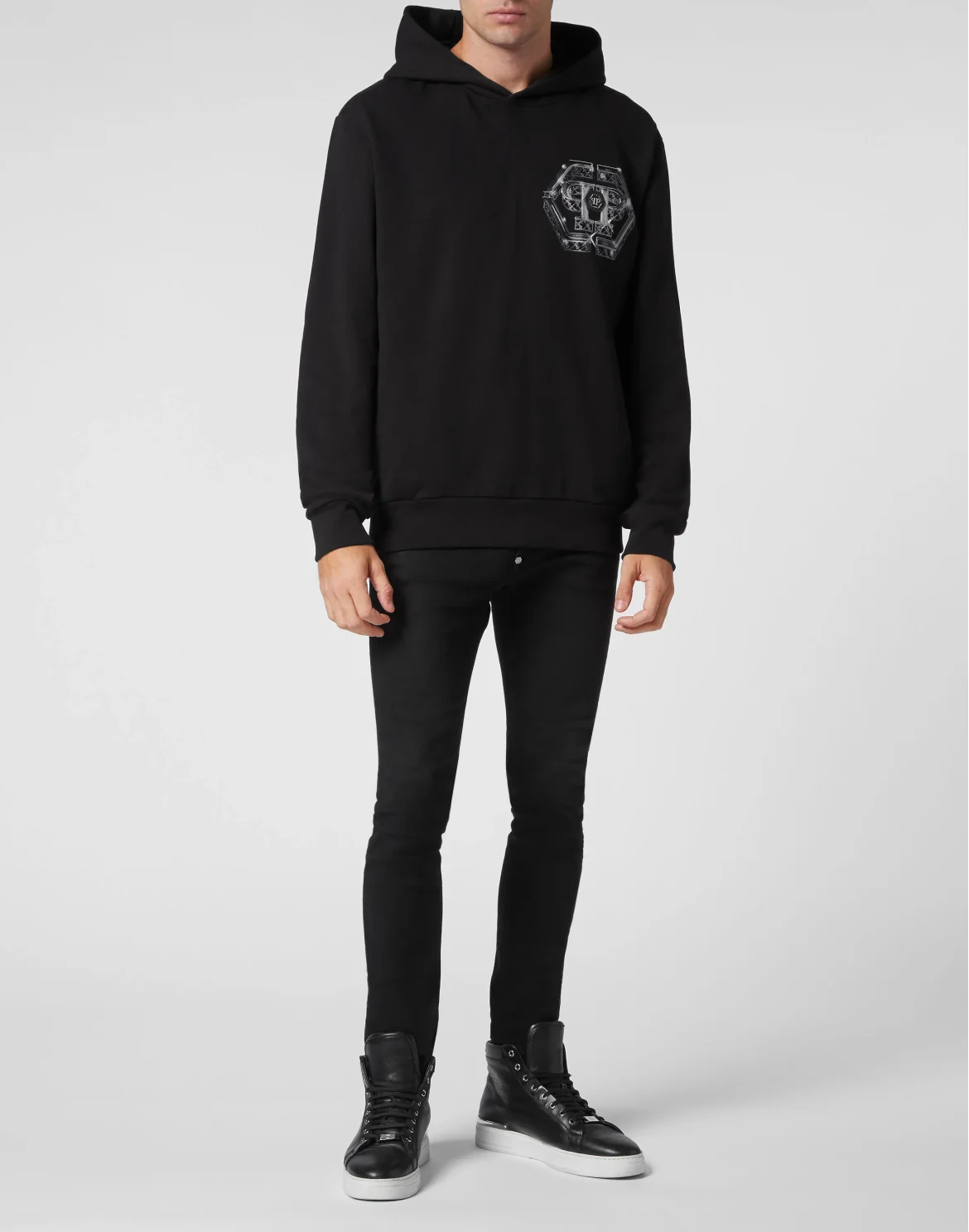 Hoodie Sweatshirt Dark Romance, цвет: Черный