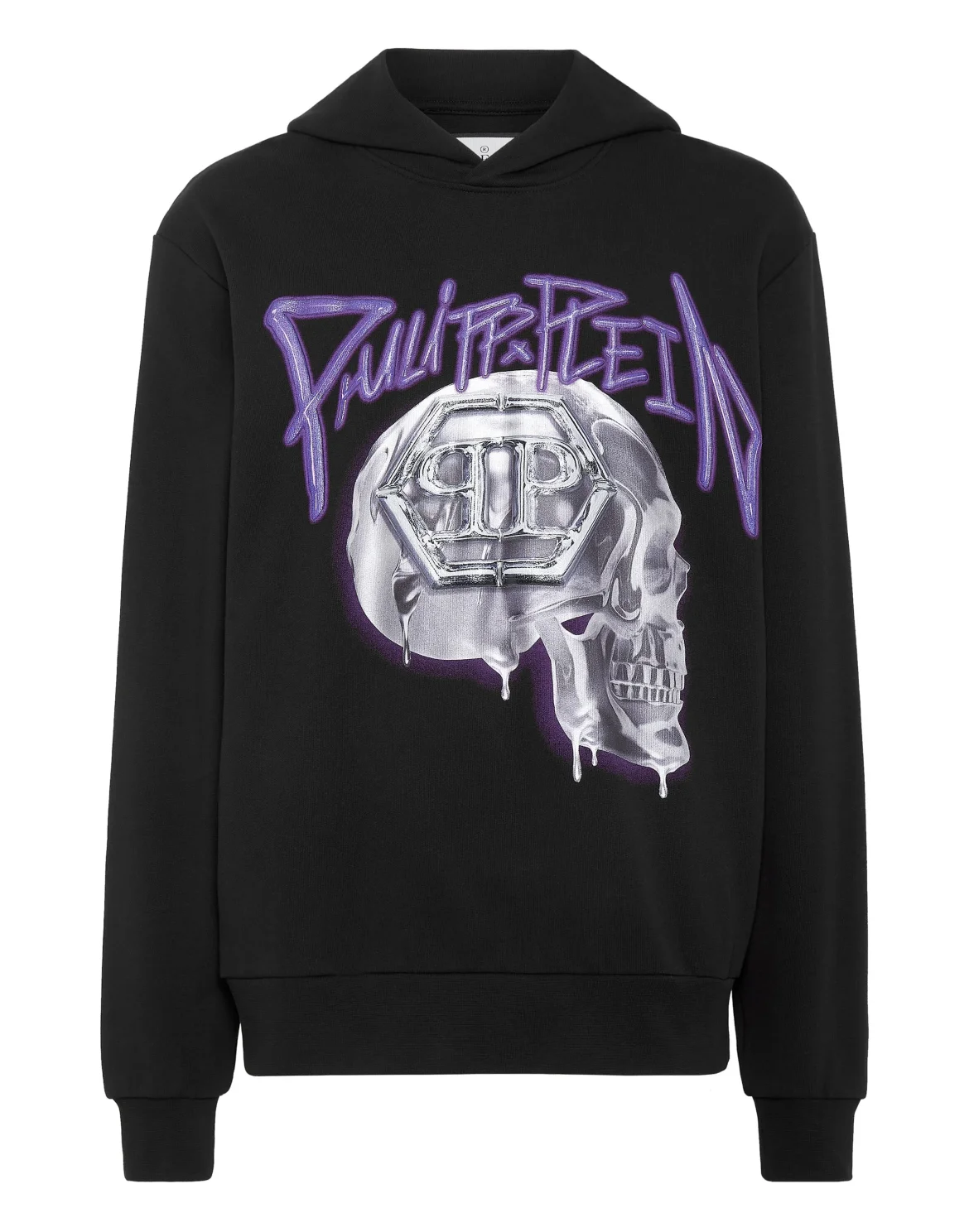 Hoodie Sweatshirt Skull, цвет: Черный