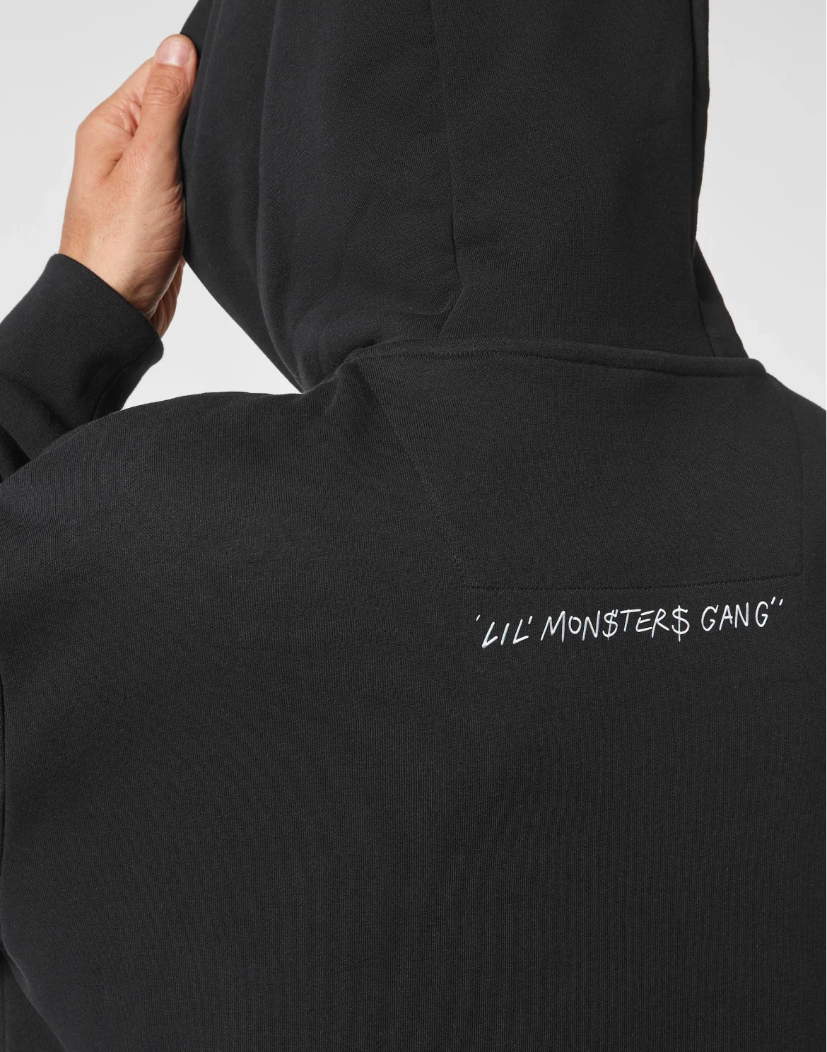 Hoodie sweatshirt Monsters with Crystals, цвет: Черный