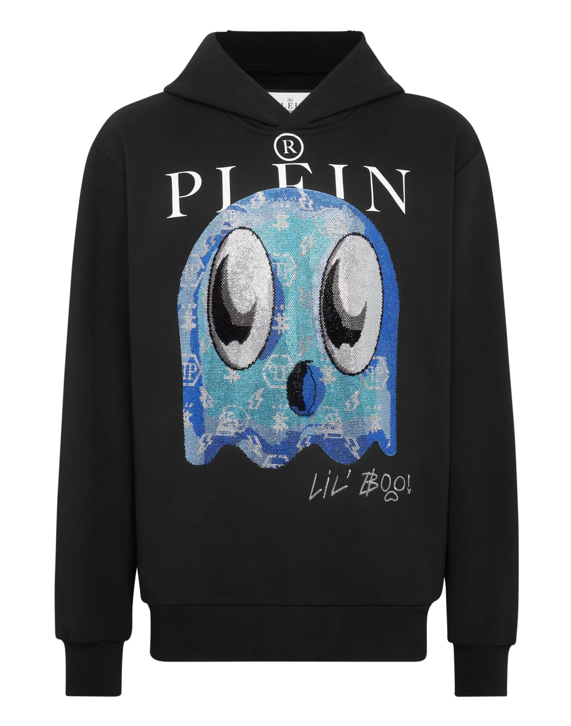 Hoodie sweatshirt Monsters with Crystals, цвет: Черный