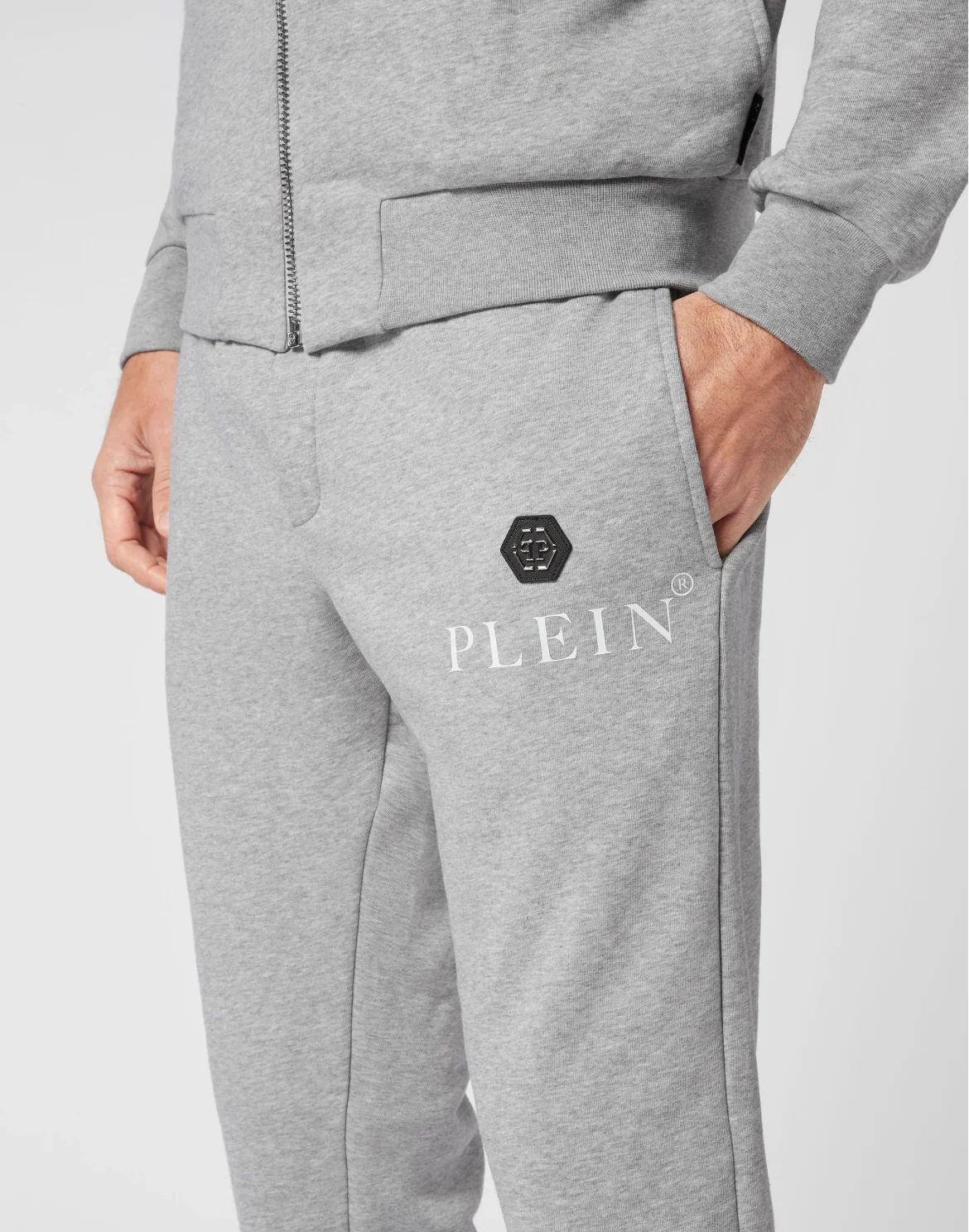 Jogging Tracksuit Top/Trousers Hexagon, цвет: Серый