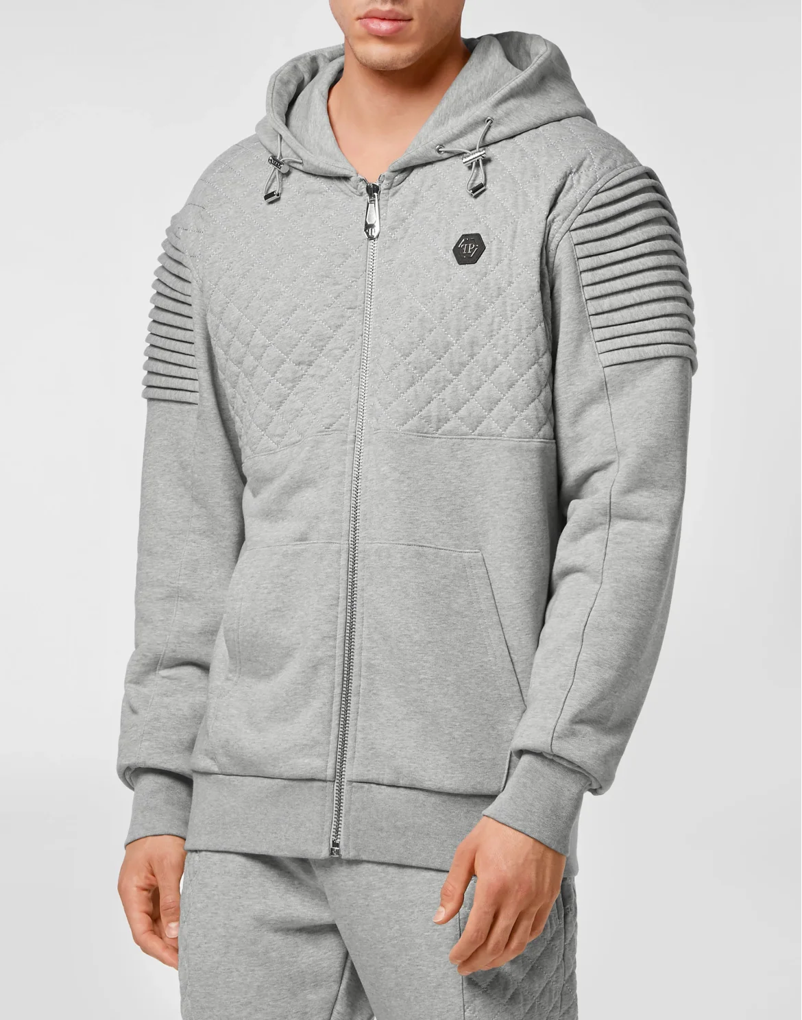 Jogging tracksuit:Hoodie/Trousers, цвет: Серый