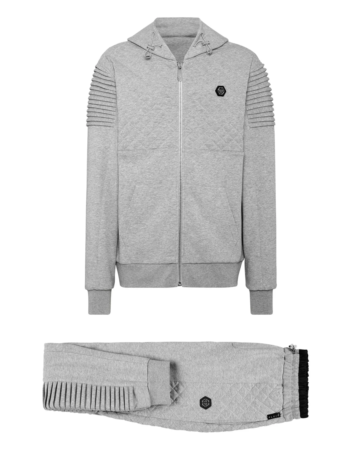 Jogging tracksuit:Hoodie/Trousers, цвет: Серый