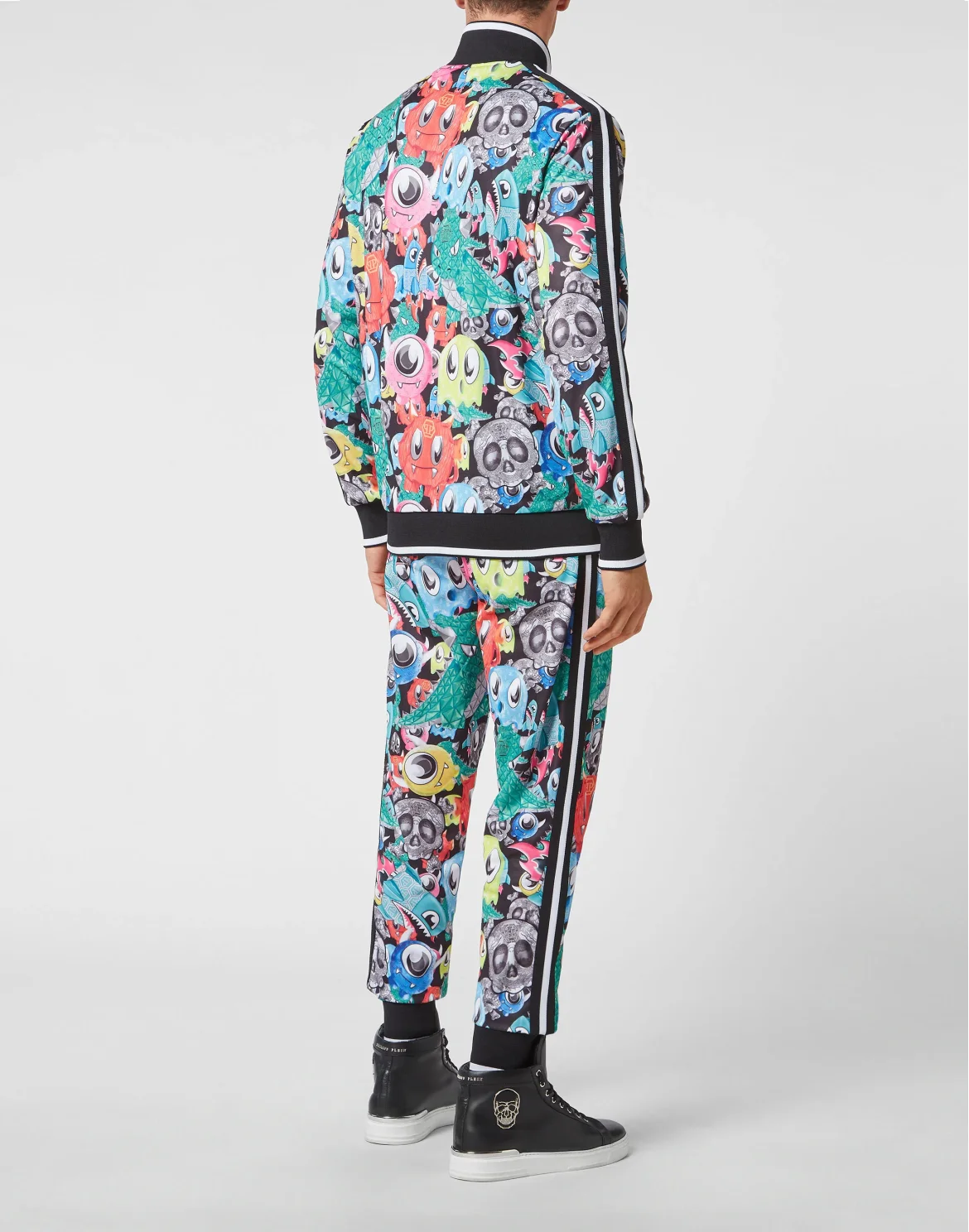 TRACKSUIT: ZIP-UP JACKET + JOGGING PANTS MONSTER, цвет: Мультиколор