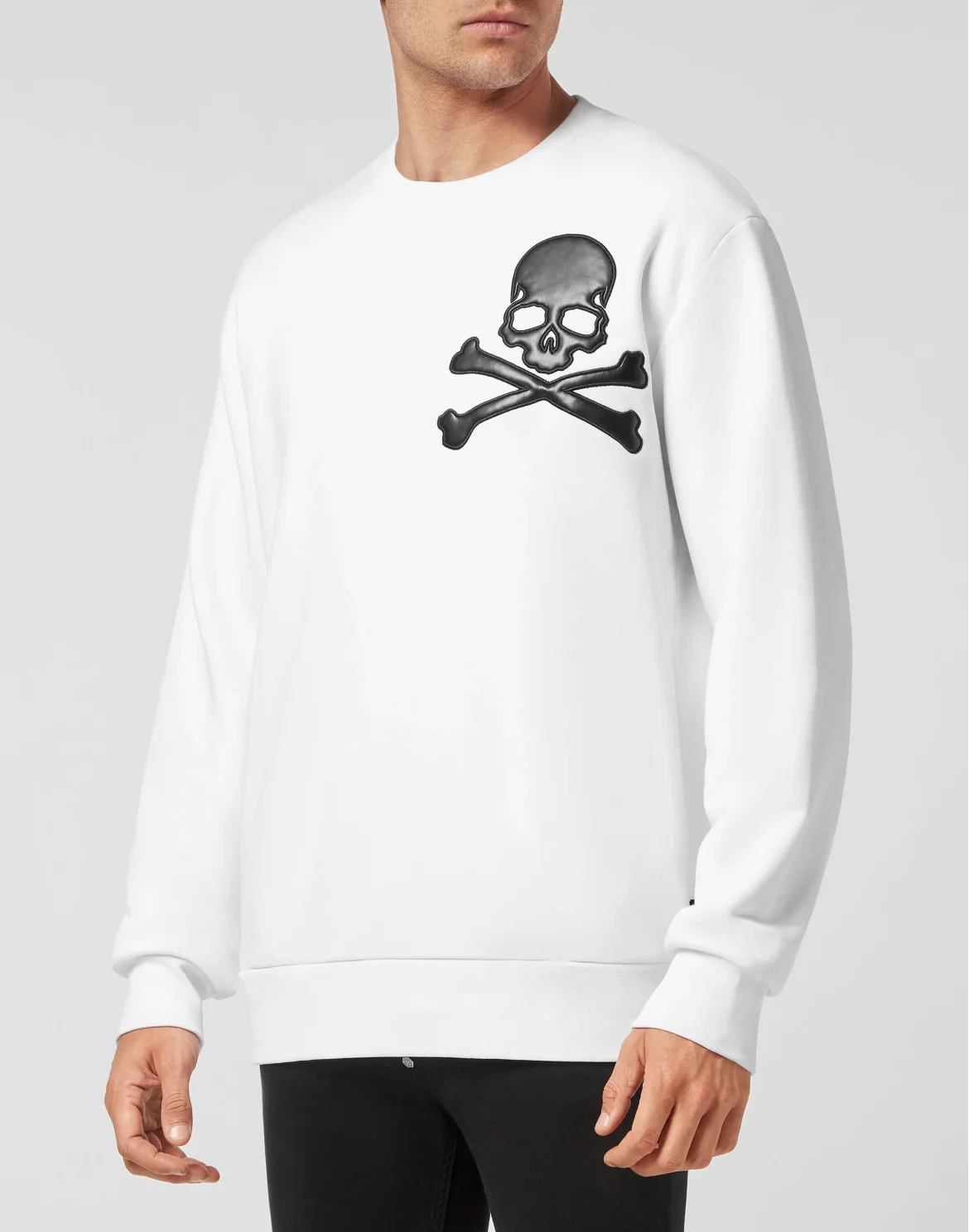 Sweatshirt LS Skull, цвет: Белый