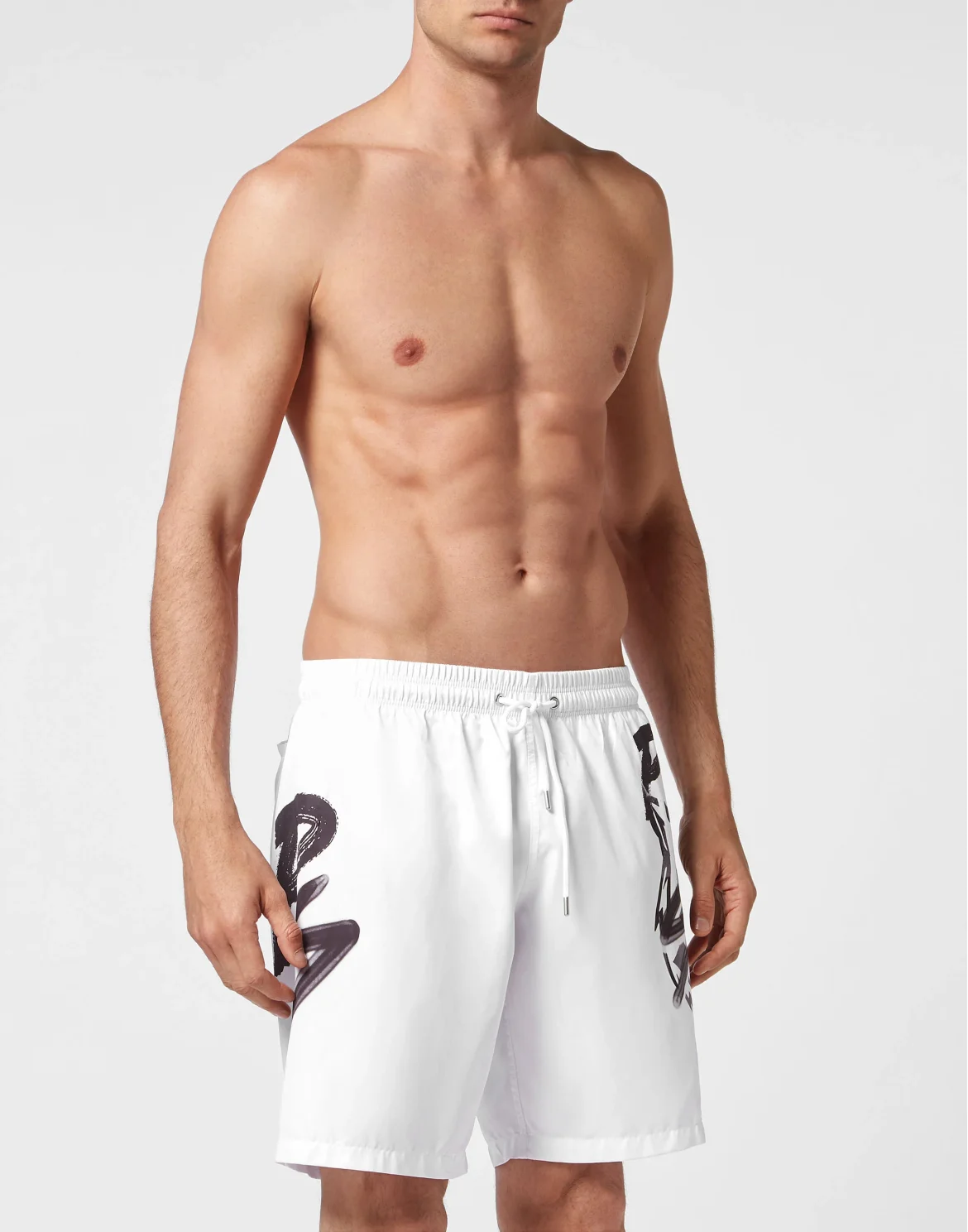 Beachwear Shorts Tiger, цвет: Белый