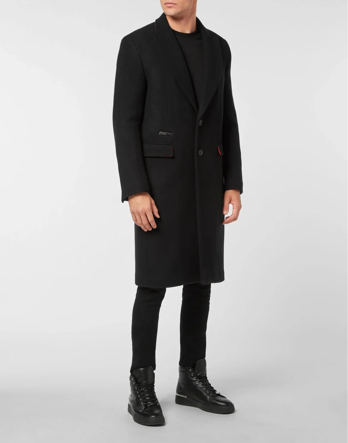 Coat Long, цвет: Черный