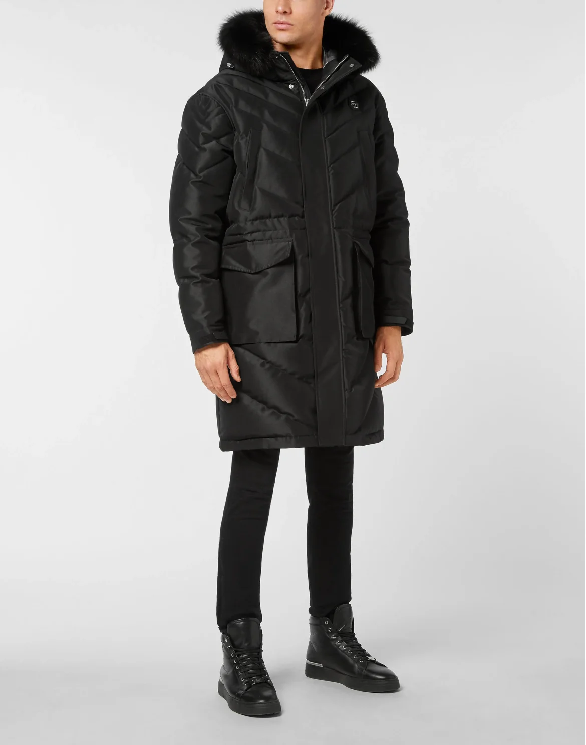 Parka Skull & Bones, цвет: Черный