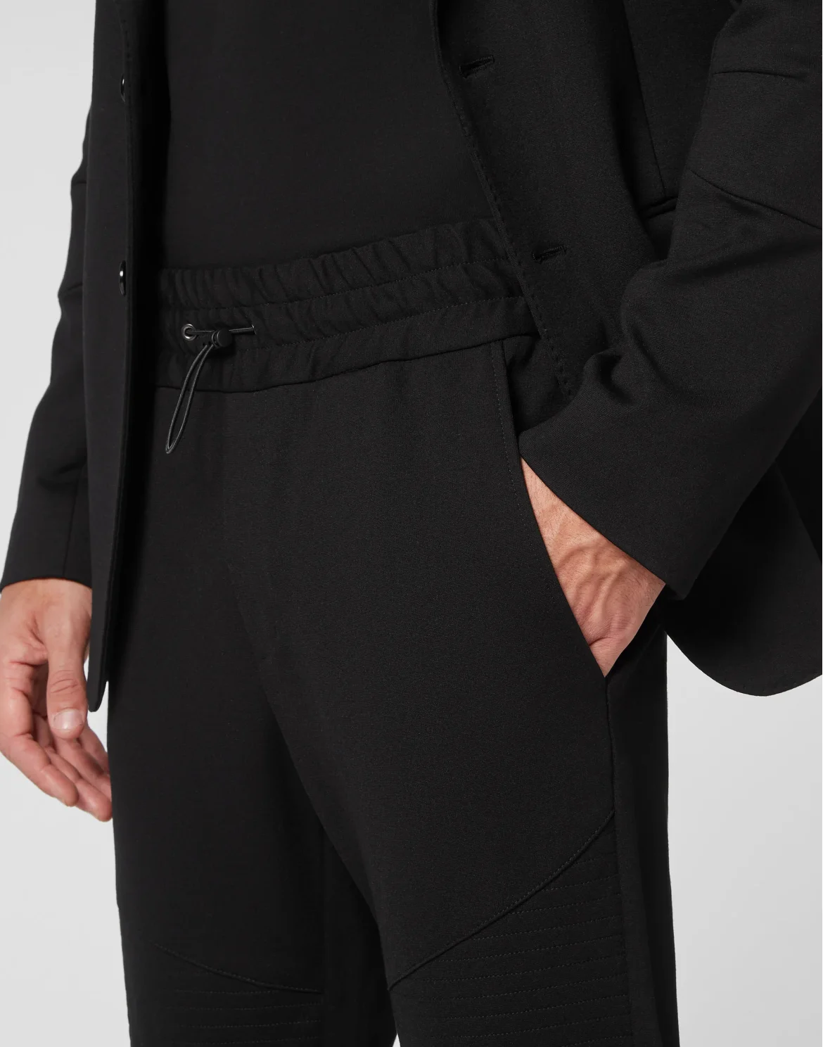 Suit:Blazer/Trousers Slim Fit, цвет: Черный