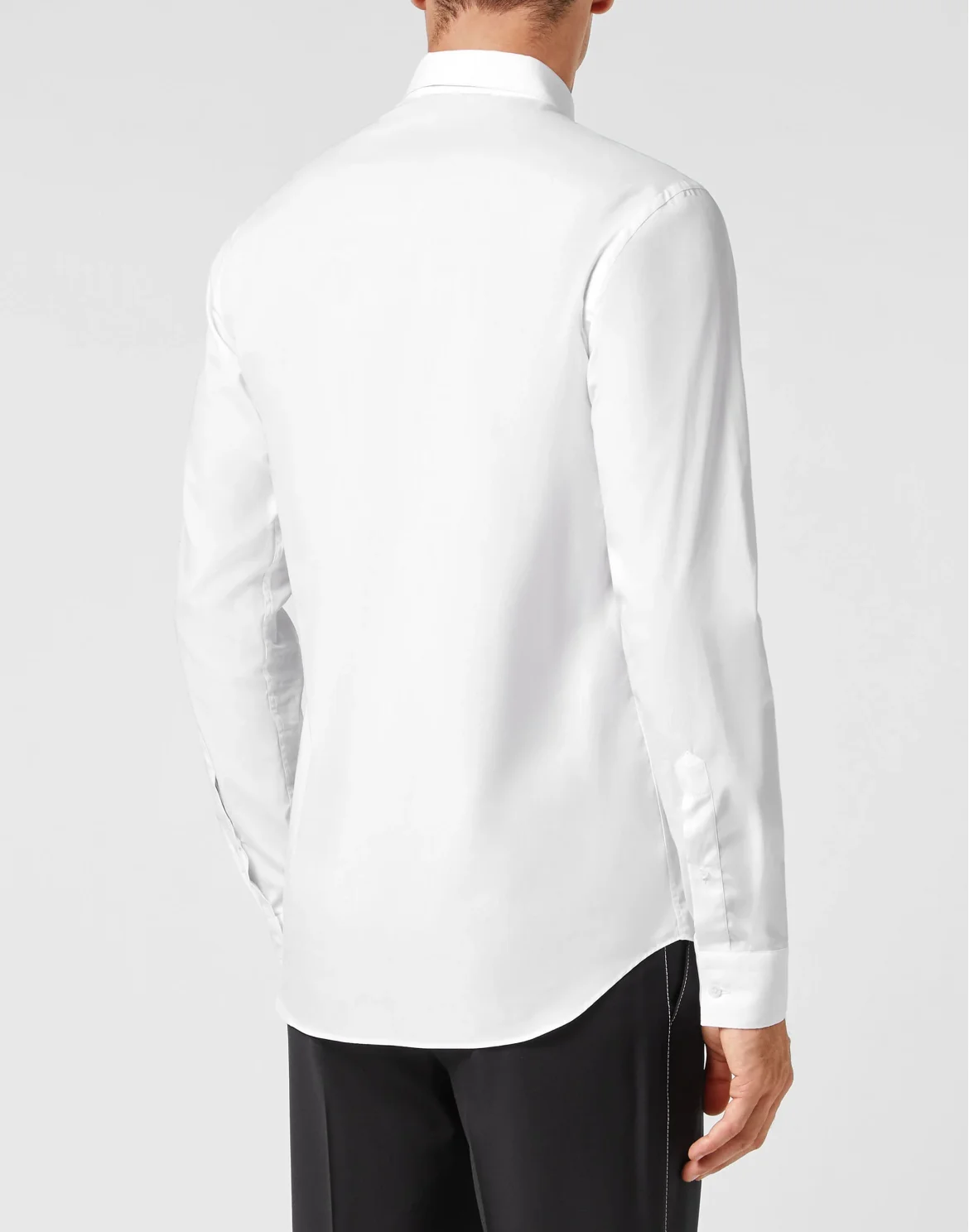 Shirt Sugar Daddy Cut LS Gothic Plein, цвет: Белый