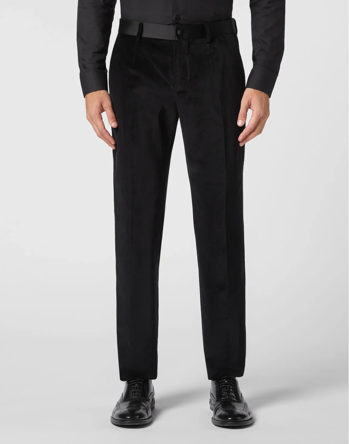 Trousers, цвет: Черный