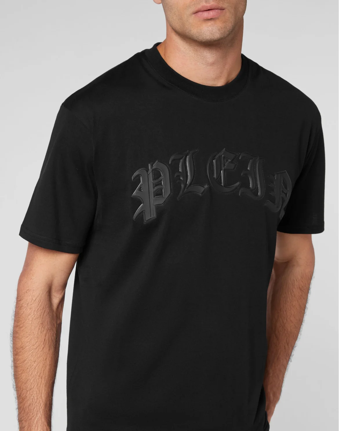 T-shirt Round Neck SS Gothic Plein, цвет: Черный