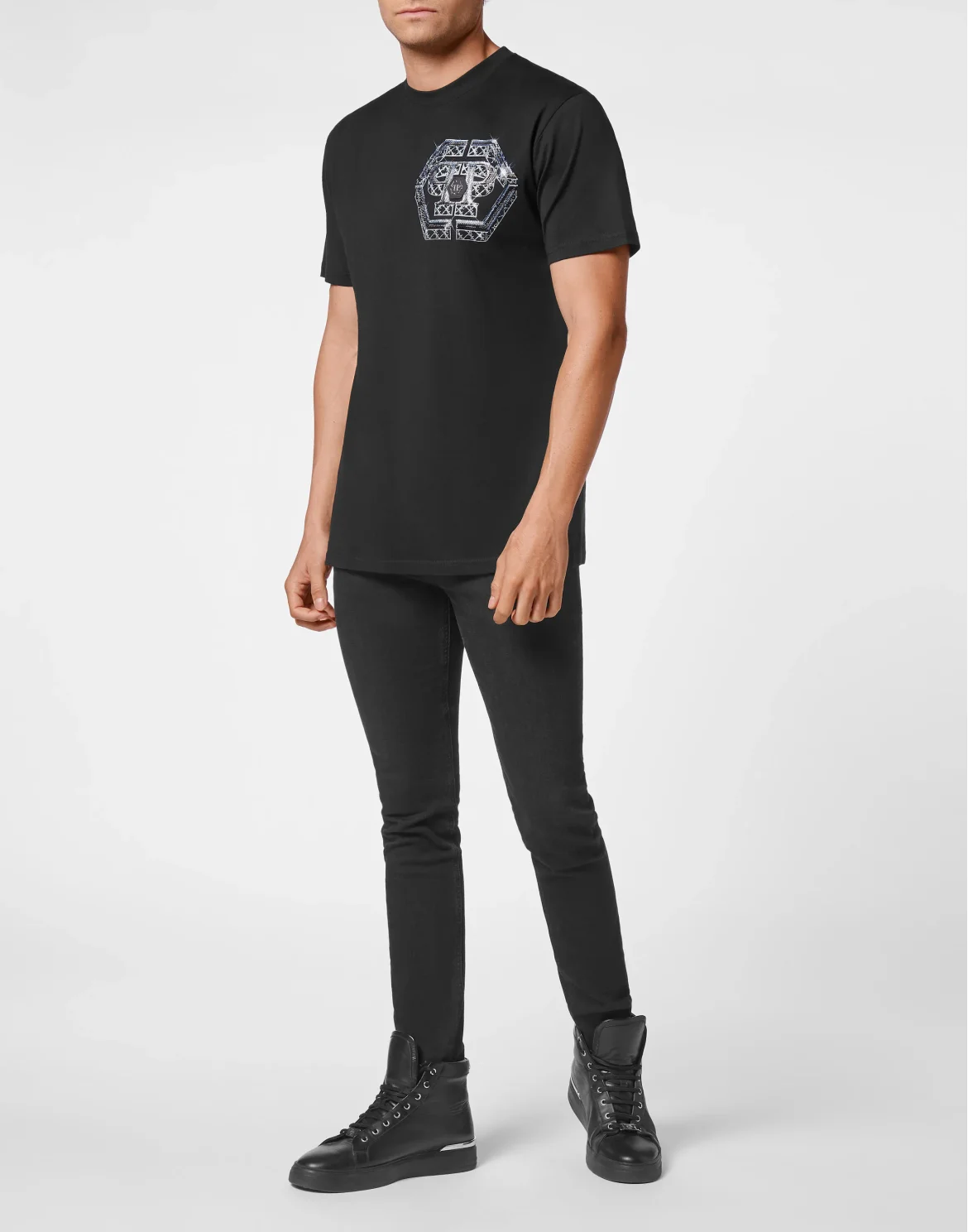 T-shirt Round Neck SS, цвет: Черный