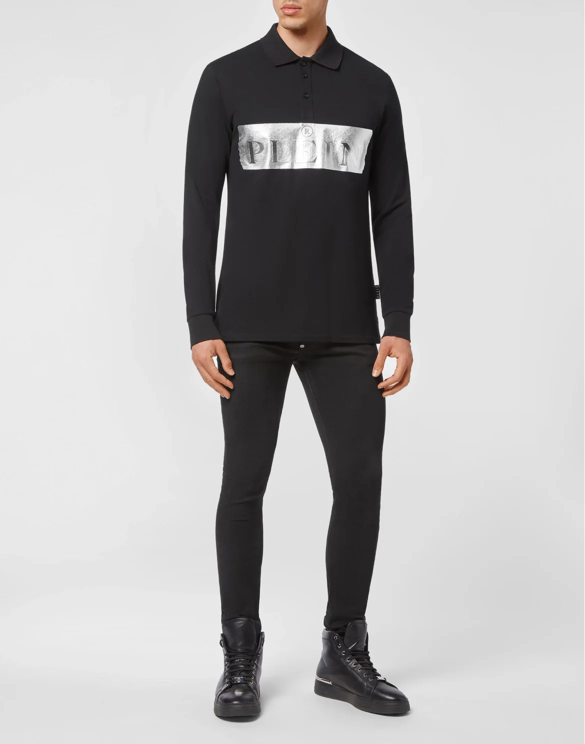 Polo shirt LS, цвет: Черный