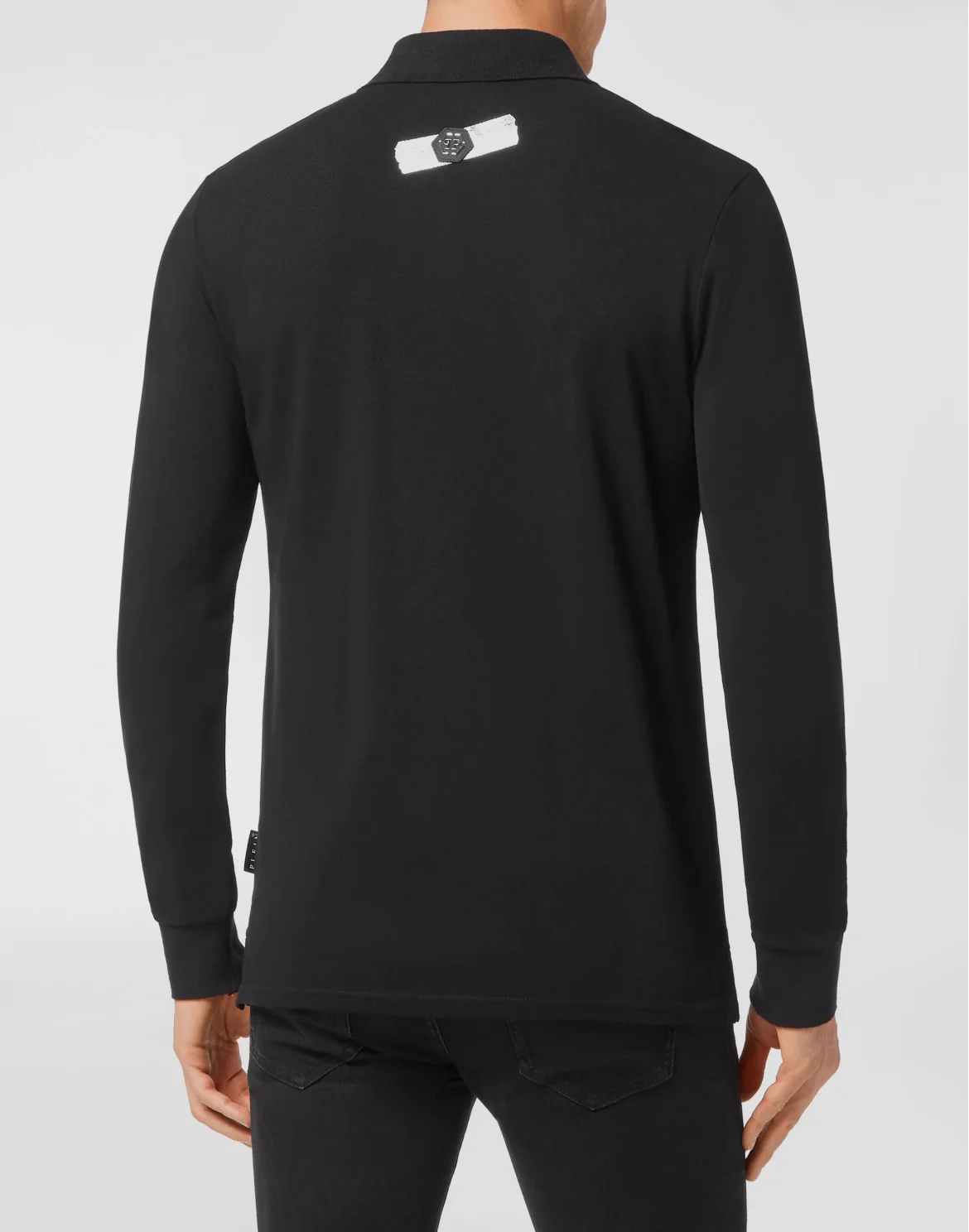 Polo shirt LS, цвет: Черный