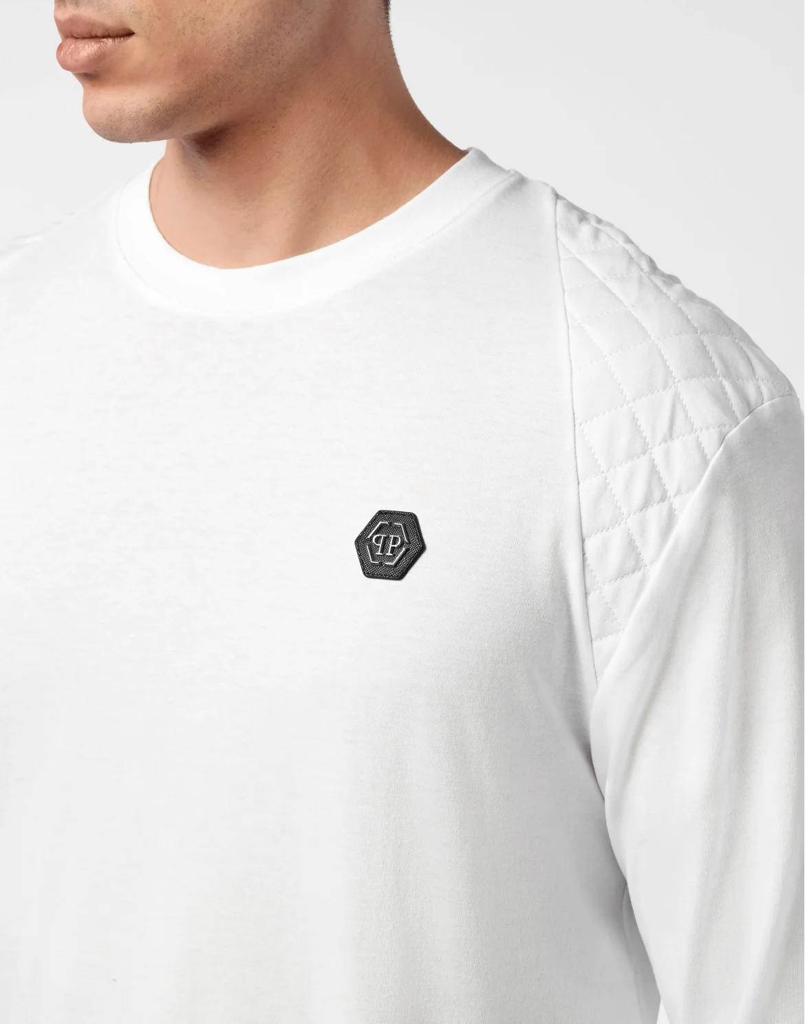 T-shirt Round Neck LS, цвет: Белый