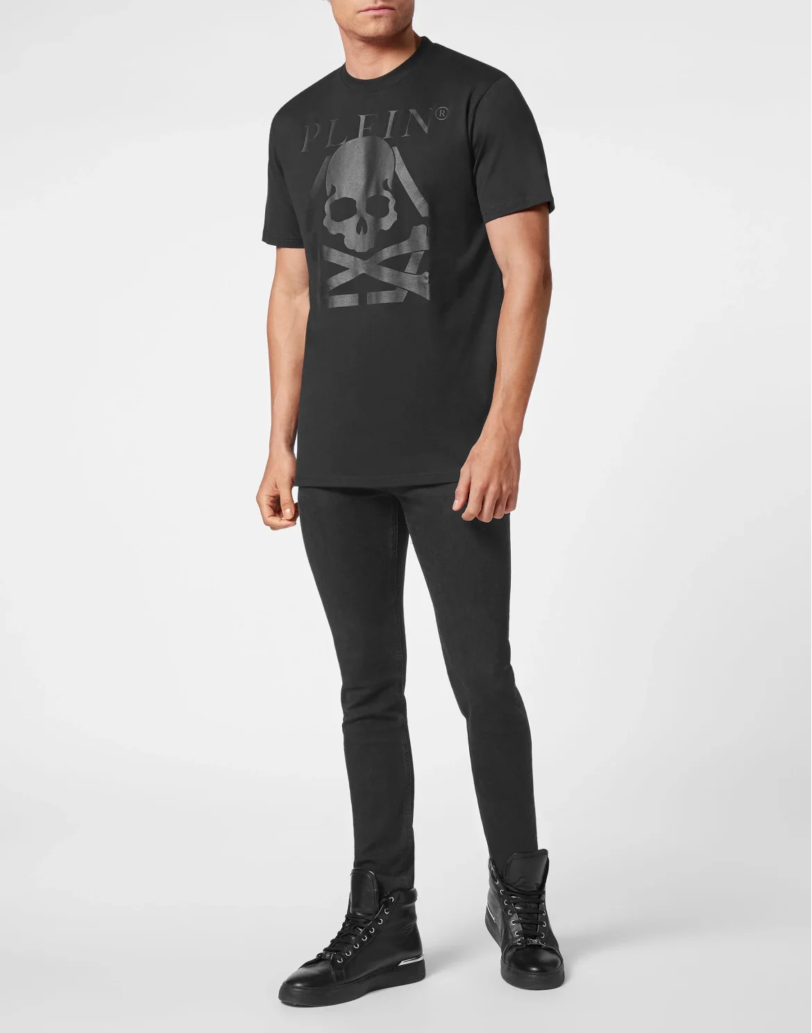 T-shirt Round Neck SS Skull&Bones, цвет: Черный
