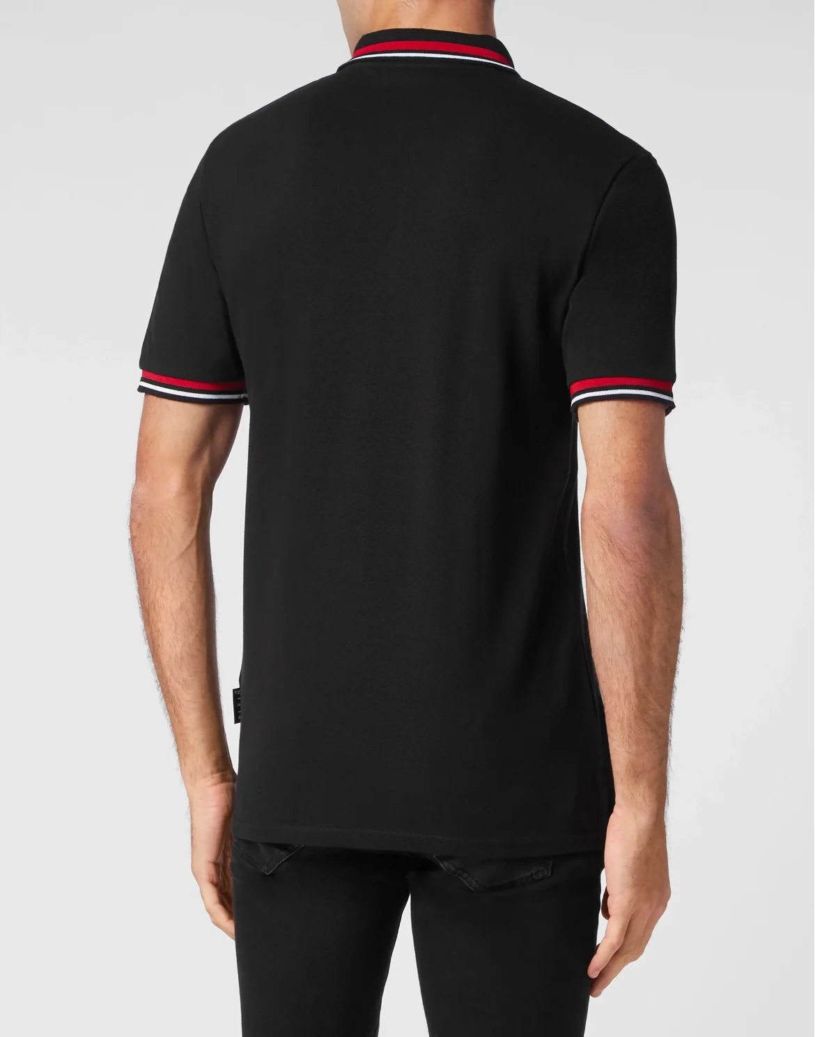 Slim Fit Polo shirt SS Skull&Bones, цвет: Черный