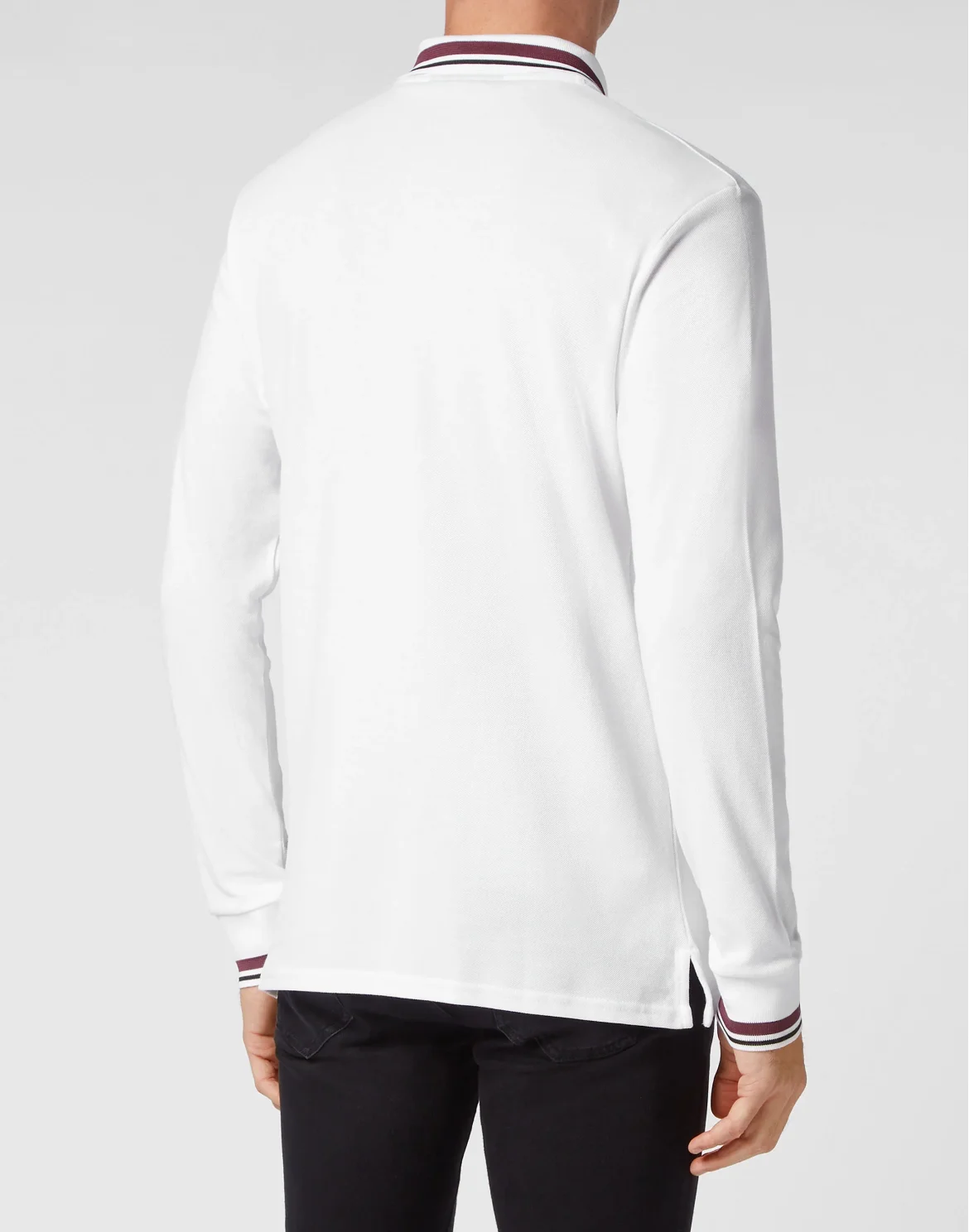 Polo shirt LS Skull&Bones, цвет: Белый