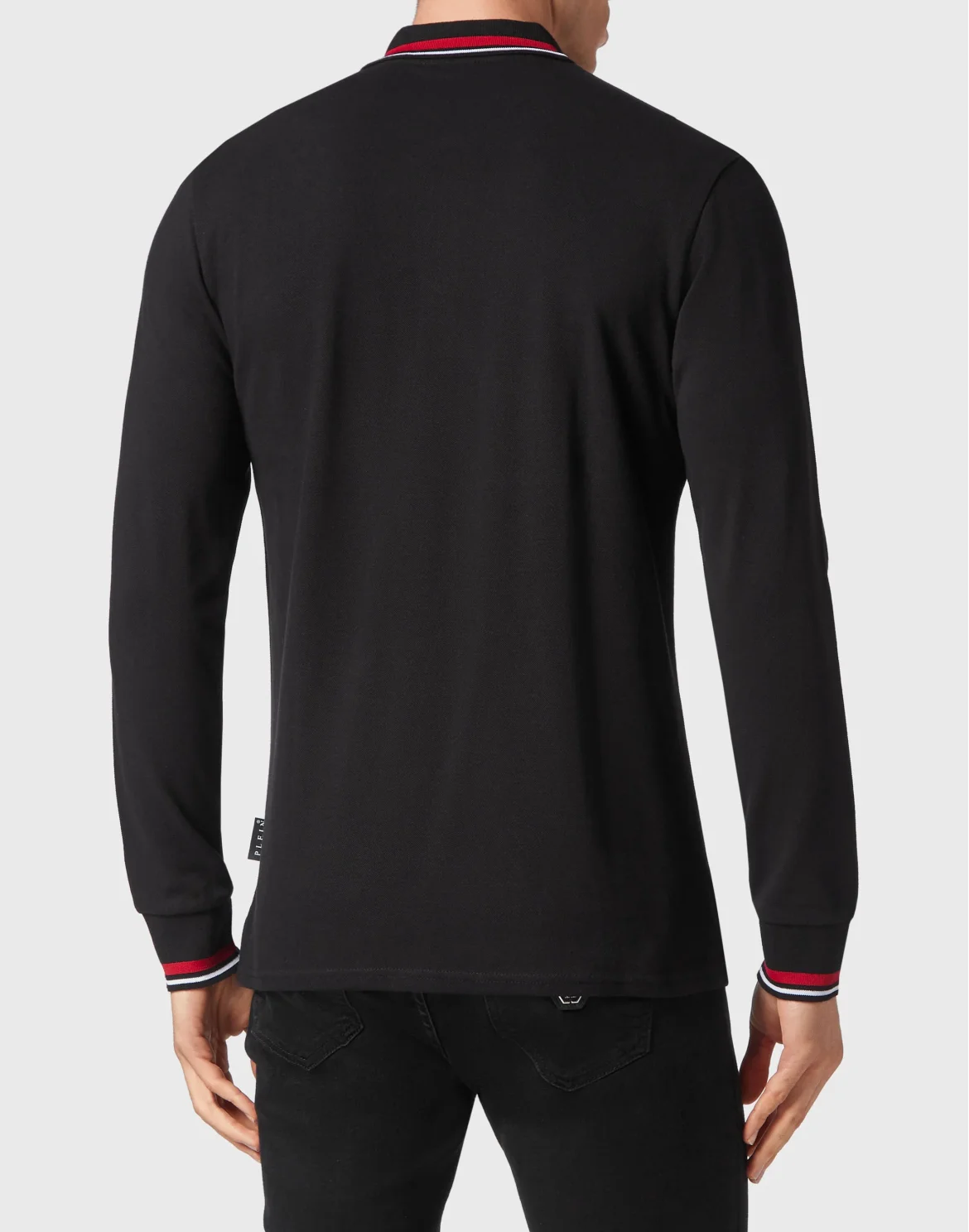Polo shirt LS Skull&Bones, цвет: Черный