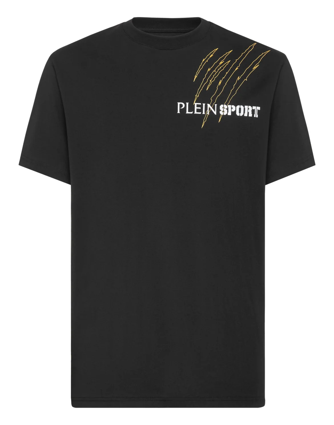 T-shirt Round Neck SS Scratch, цвет: Черный