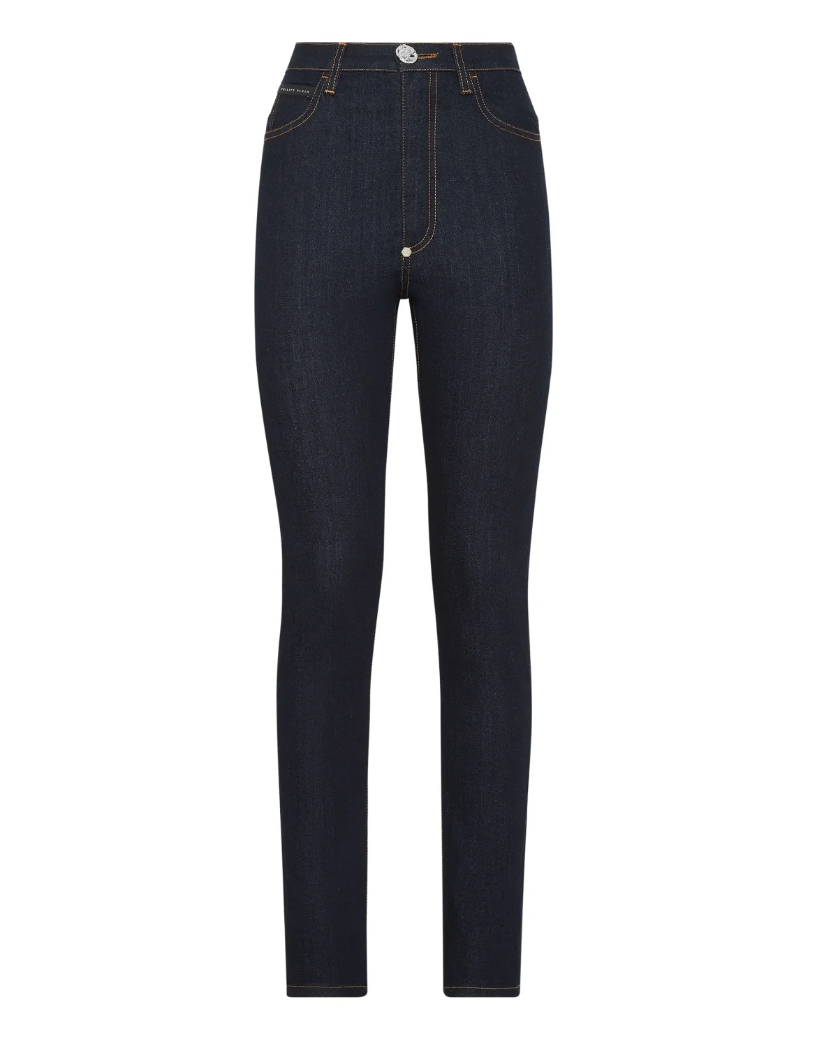 Denim Super High Waist Jegging Hexagon, цвет: Синий