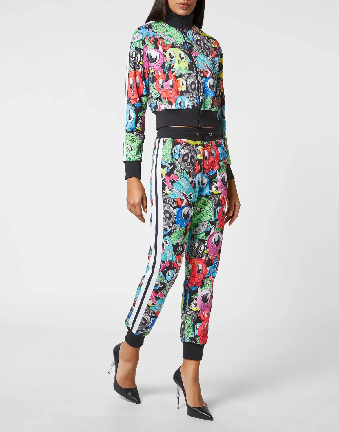 TRACKSUIT: ZIP-UP JACKET + JOGGING PANTS MONSTER, цвет: Мультиколор