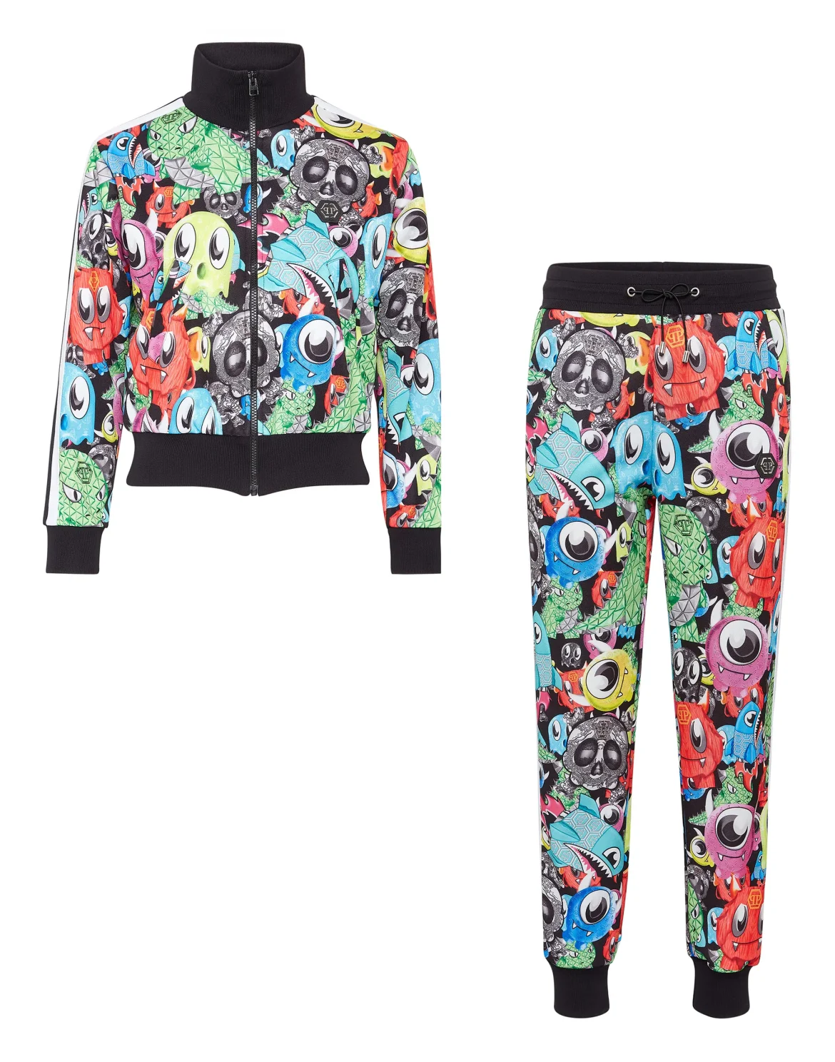TRACKSUIT: ZIP-UP JACKET + JOGGING PANTS MONSTER, цвет: Мультиколор
