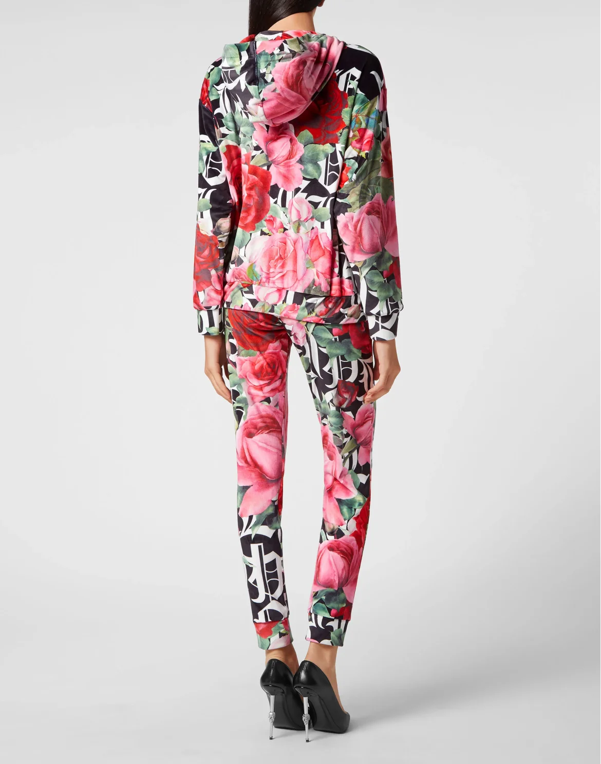 Jogging Tracksuit: Hoodie/Trousers Dark Romance, цвет: Черный