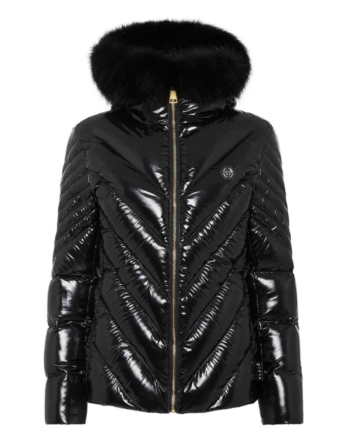 Down Jacket, цвет: Черный