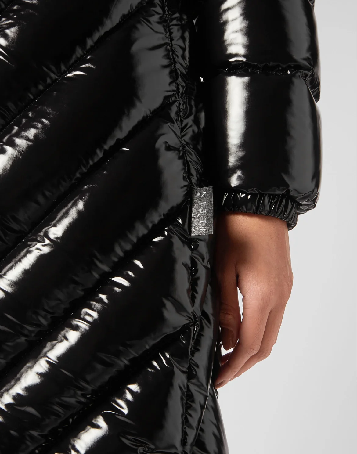 Long Down Jacket, цвет: Черный