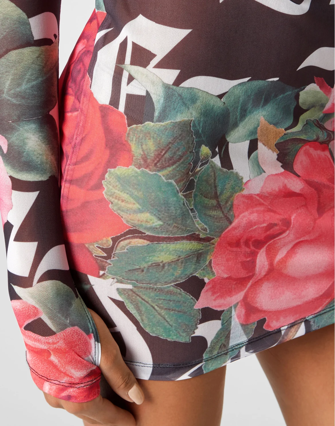 Mini dress LS, цвет: Мультиколор