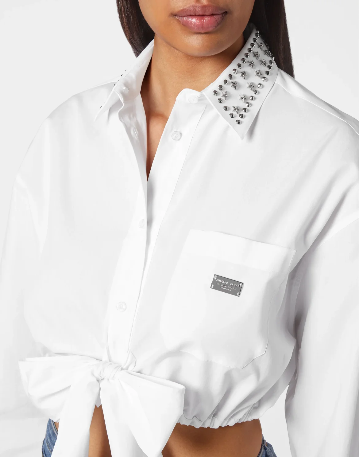 Crop Shirt, цвет: Белый