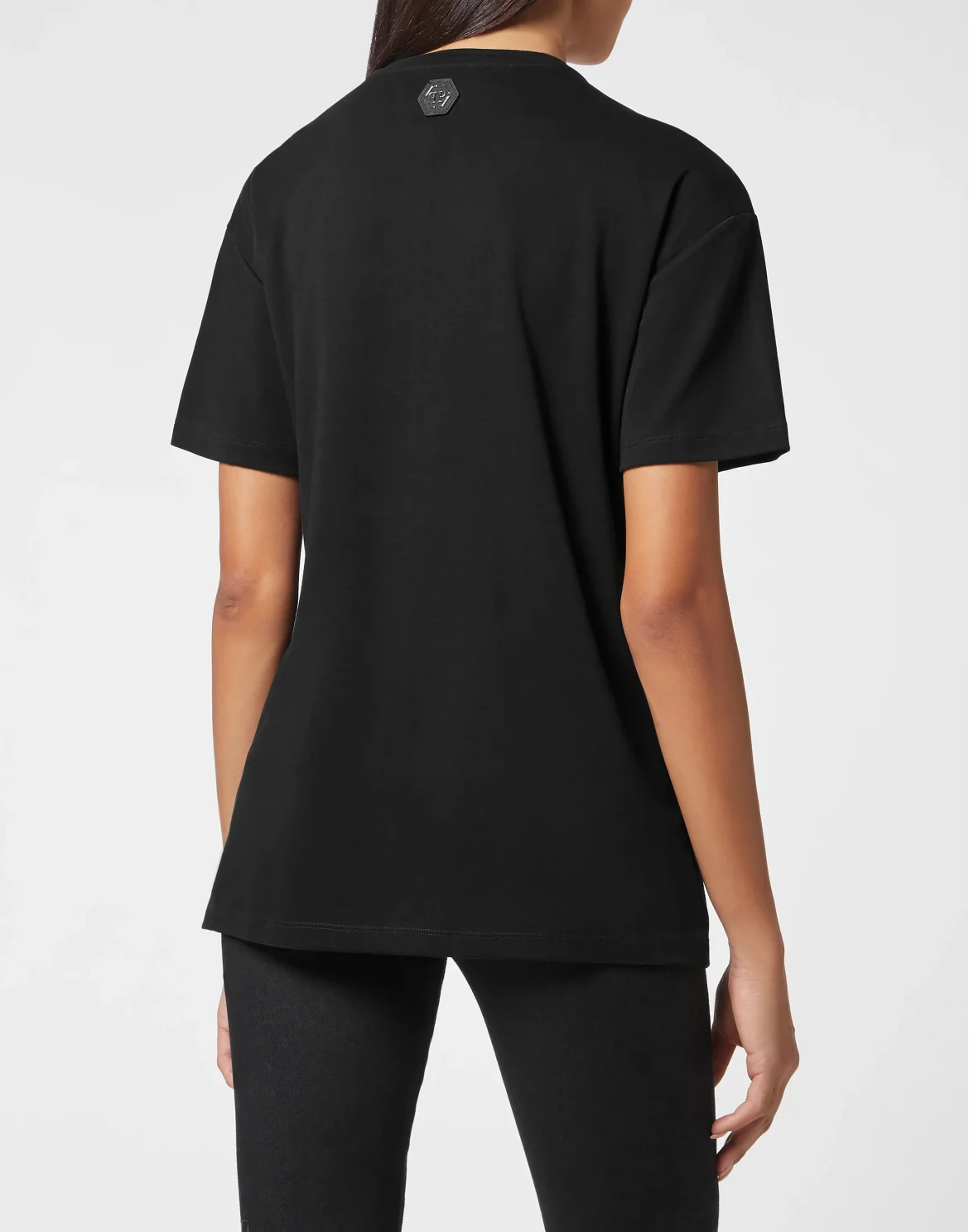 T-shirt Round Neck Man fit Monsters with Crystals, цвет: Мультиколор