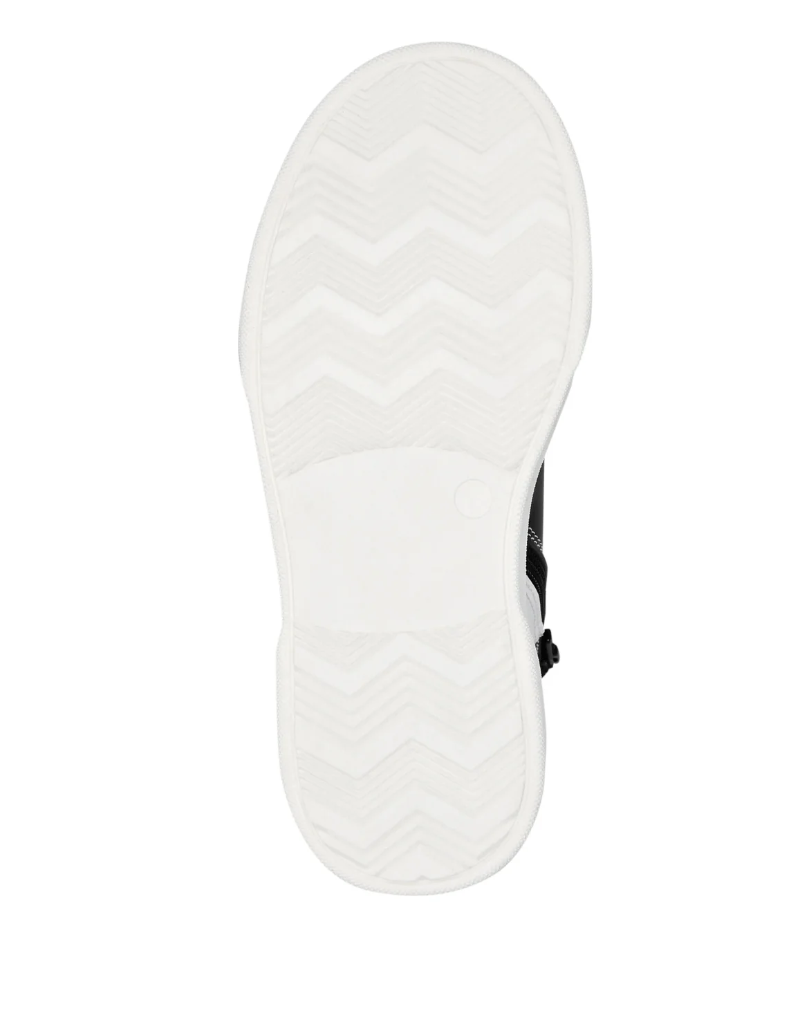 LEATHER HI-TOP SNEAKERS HEXAGON, цвет: Черный