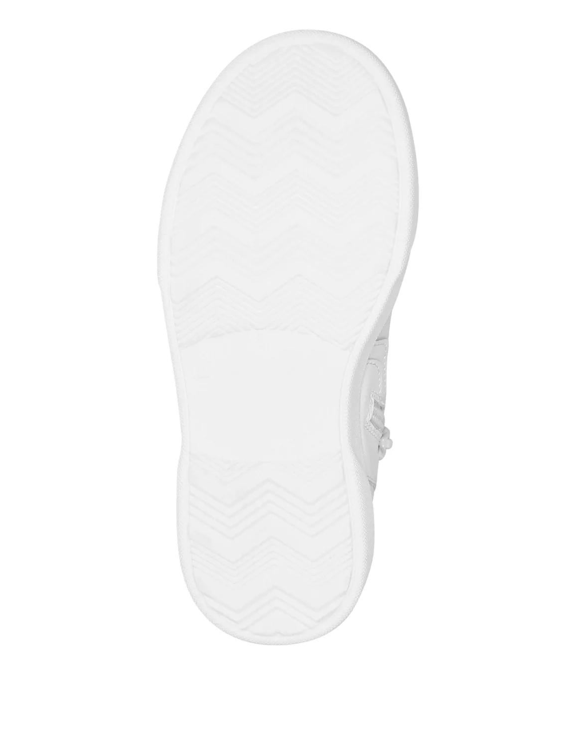 LEATHER HI-TOP SNEAKERS GOTHIC PLEIN, цвет: Белый