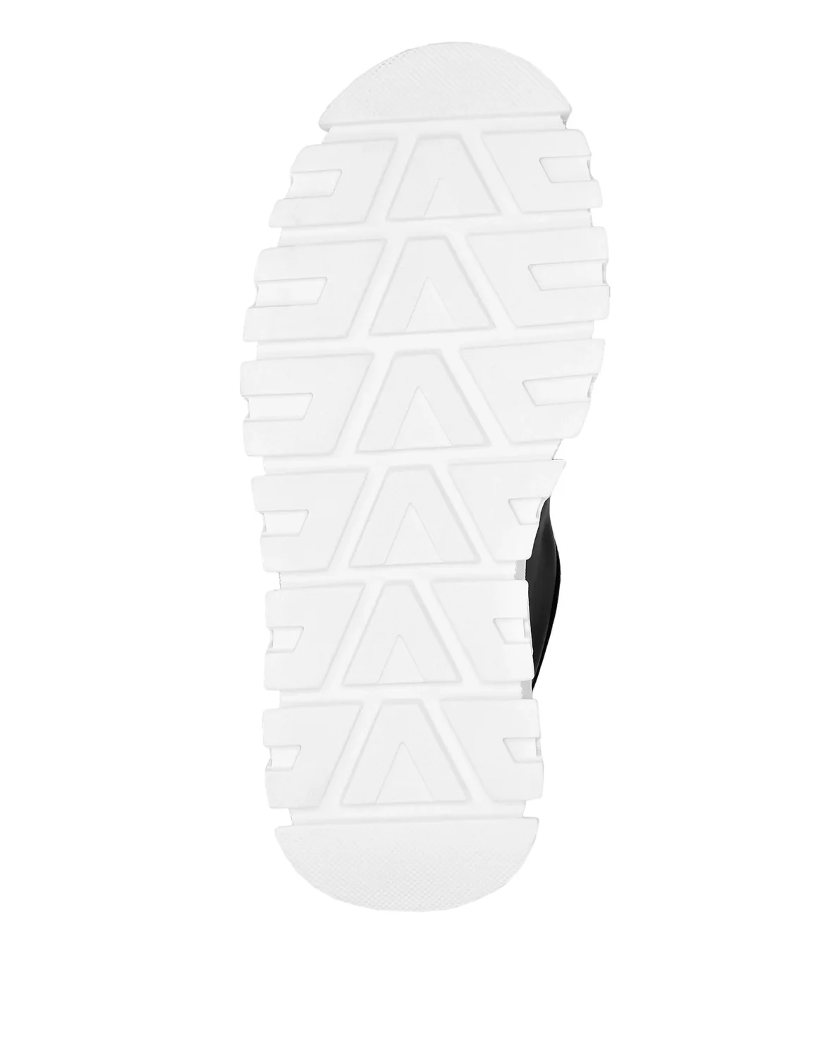LEATHER LO-TOP SNEAKERS HEXAGON, цвет: Черный
