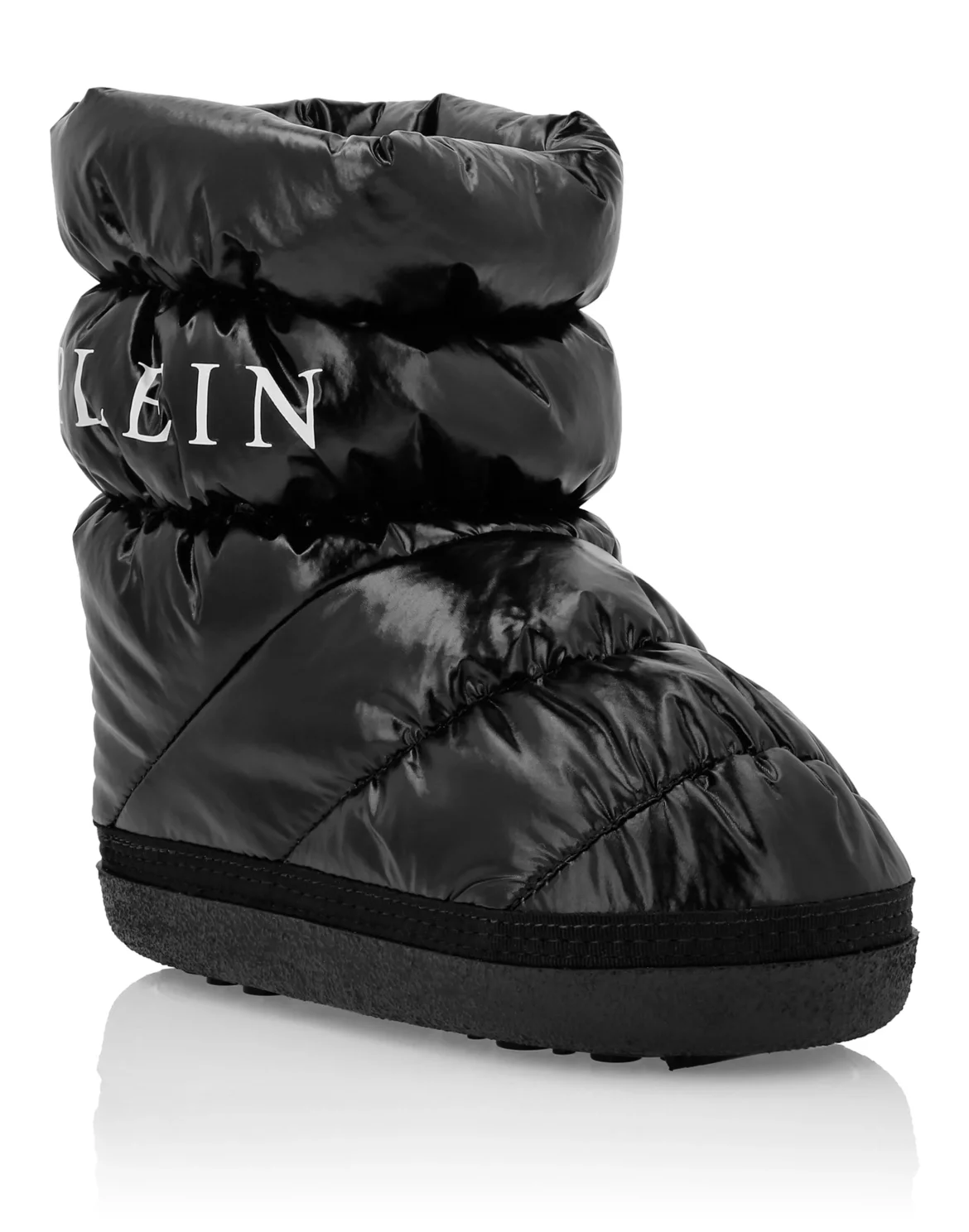 SNOW BOOTS PLEIN PRINT, цвет: Черный