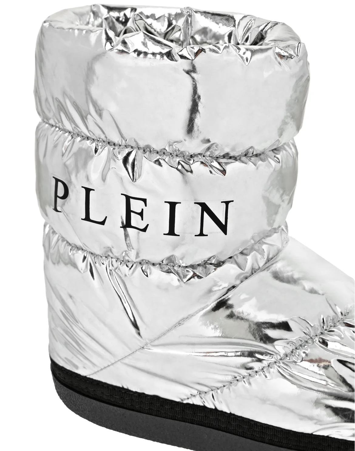 SNOW BOOTS PLEIN PRINT, цвет: Серебристый