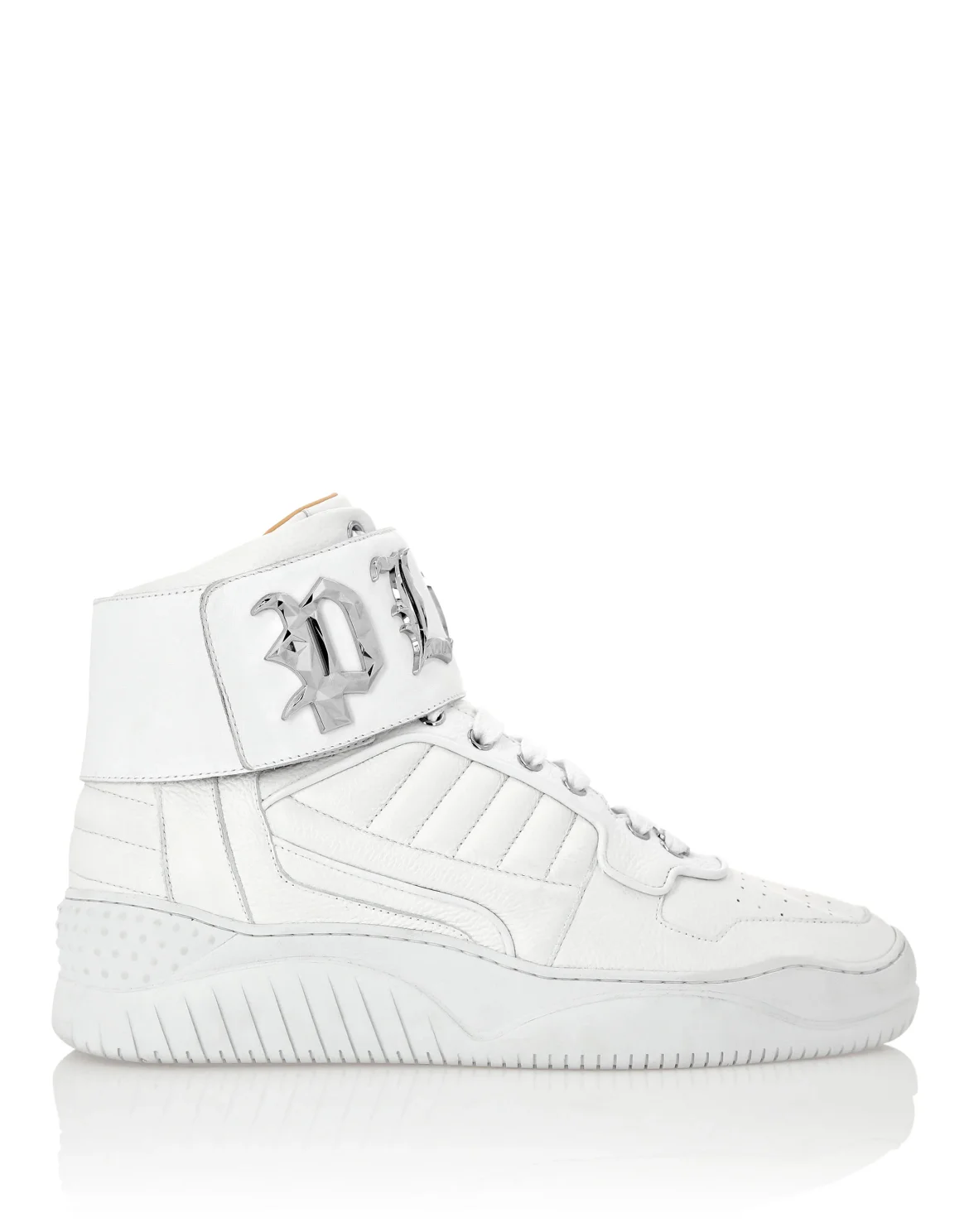 HI-TOP SNEAKERS GOTHIC PLEIN, цвет: Белый