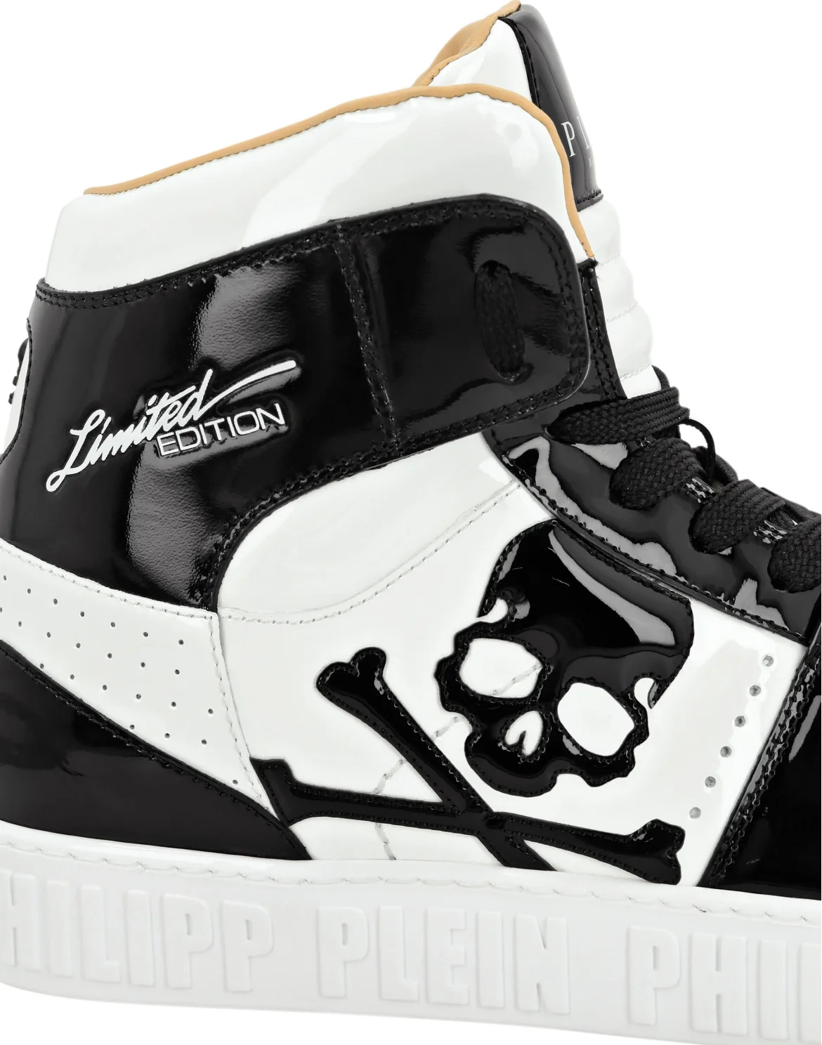 Hi-Top Sneakers Skull, цвет: Белый
